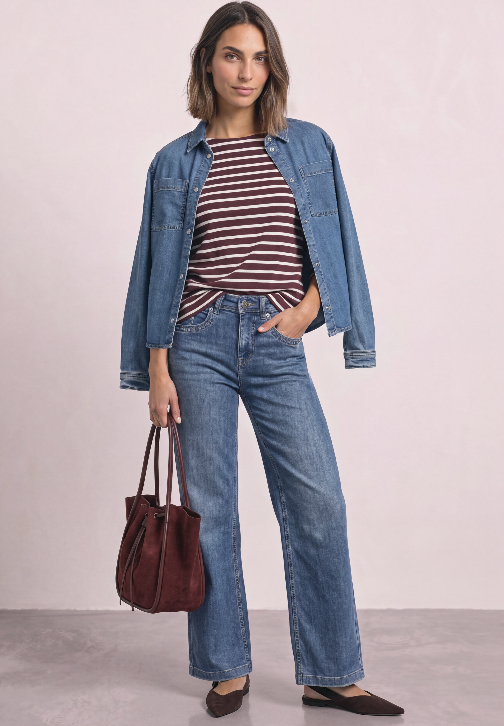 STREET ONE Print-Shirt aus reiner Baumwolle
