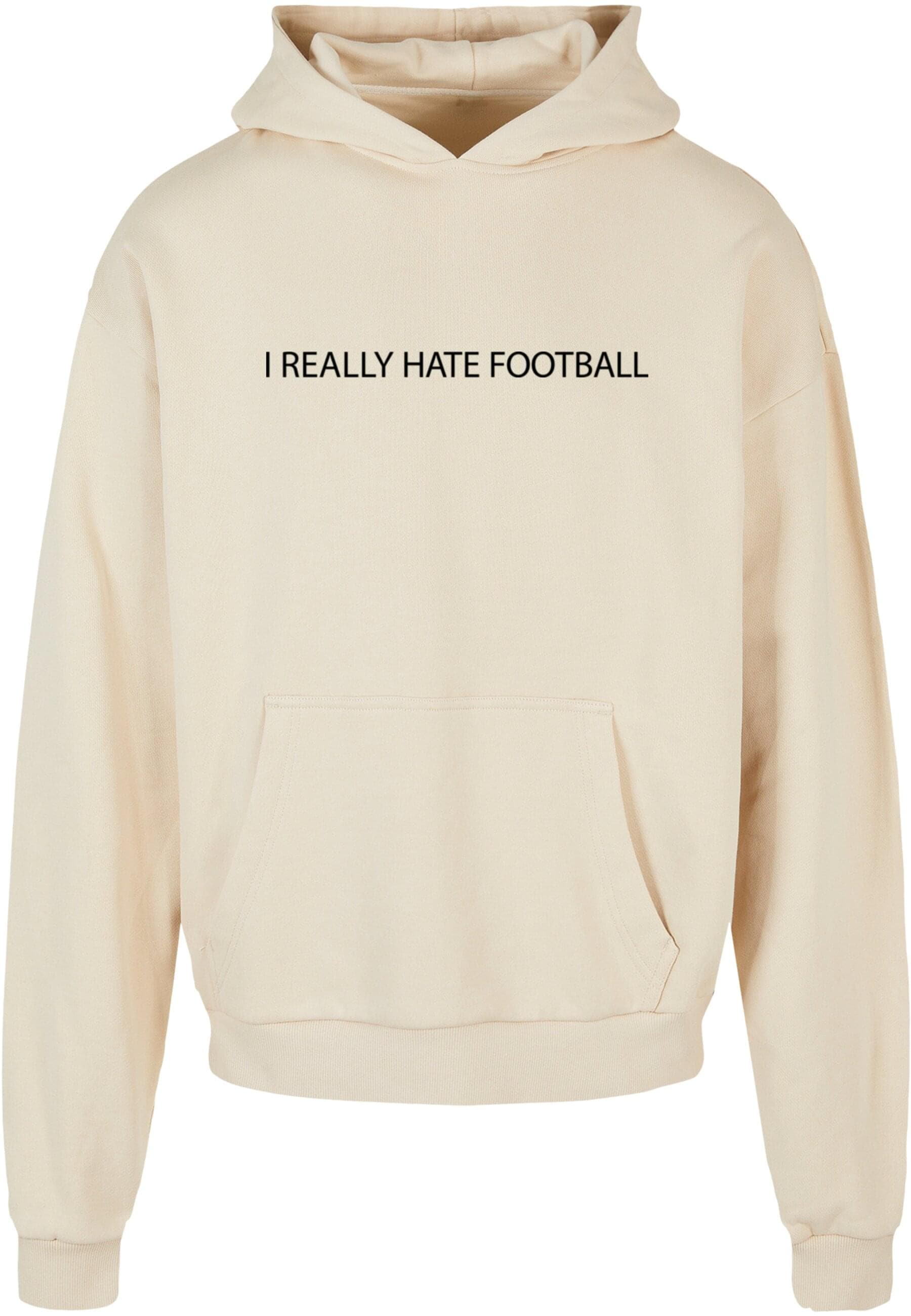 Merchcode Kapuzensweatshirt "Merchcode Herren Hate Football Ultra Heavy Hoody"