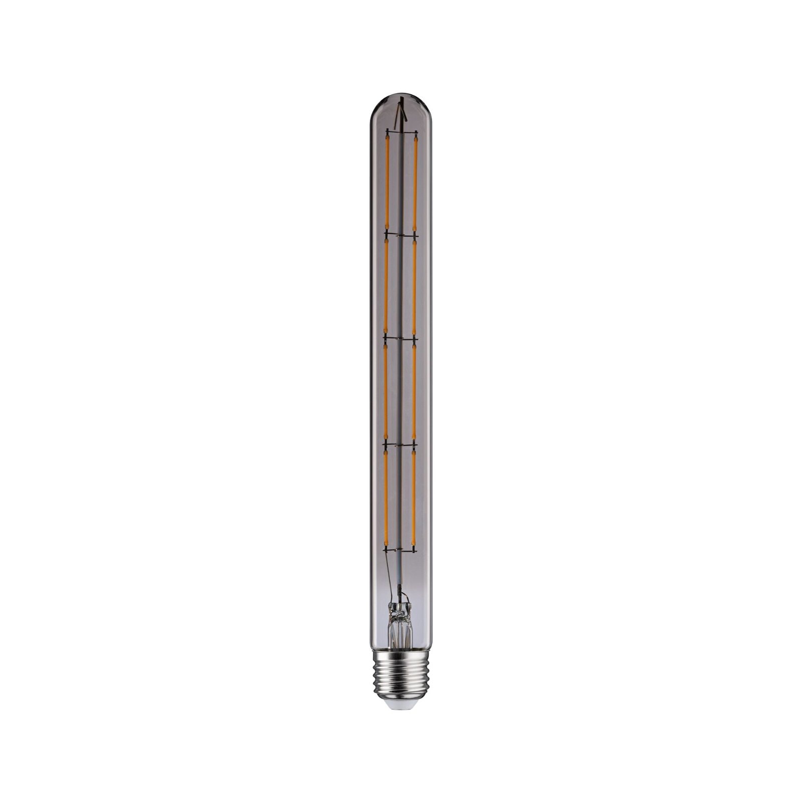 PAULMANN LED-Leuchtmittel "1879 Tube 806lm 8,5W 2500K gold 230V", L:30cm Ø:3cm, grau, Leuchtmittel