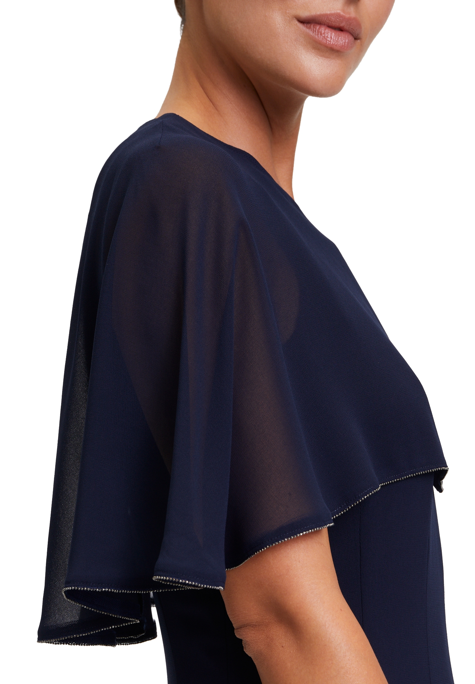 Vera Mont Chiffonkleid »Vera Mont Damen Chiffonkleid kurzarm«, Material