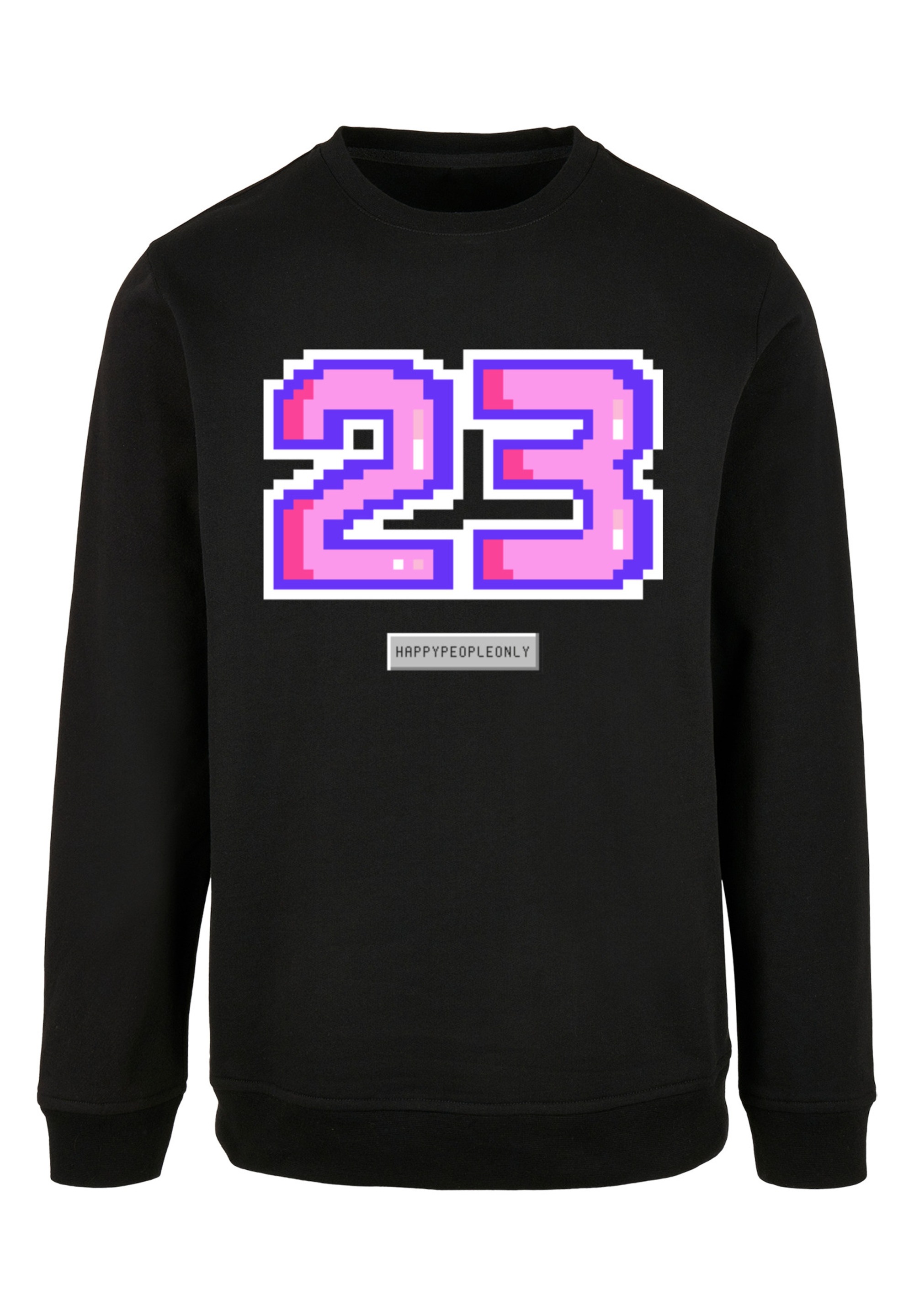 F4NT4STIC Kapuzenpullover »Pixel 23 pink« Print