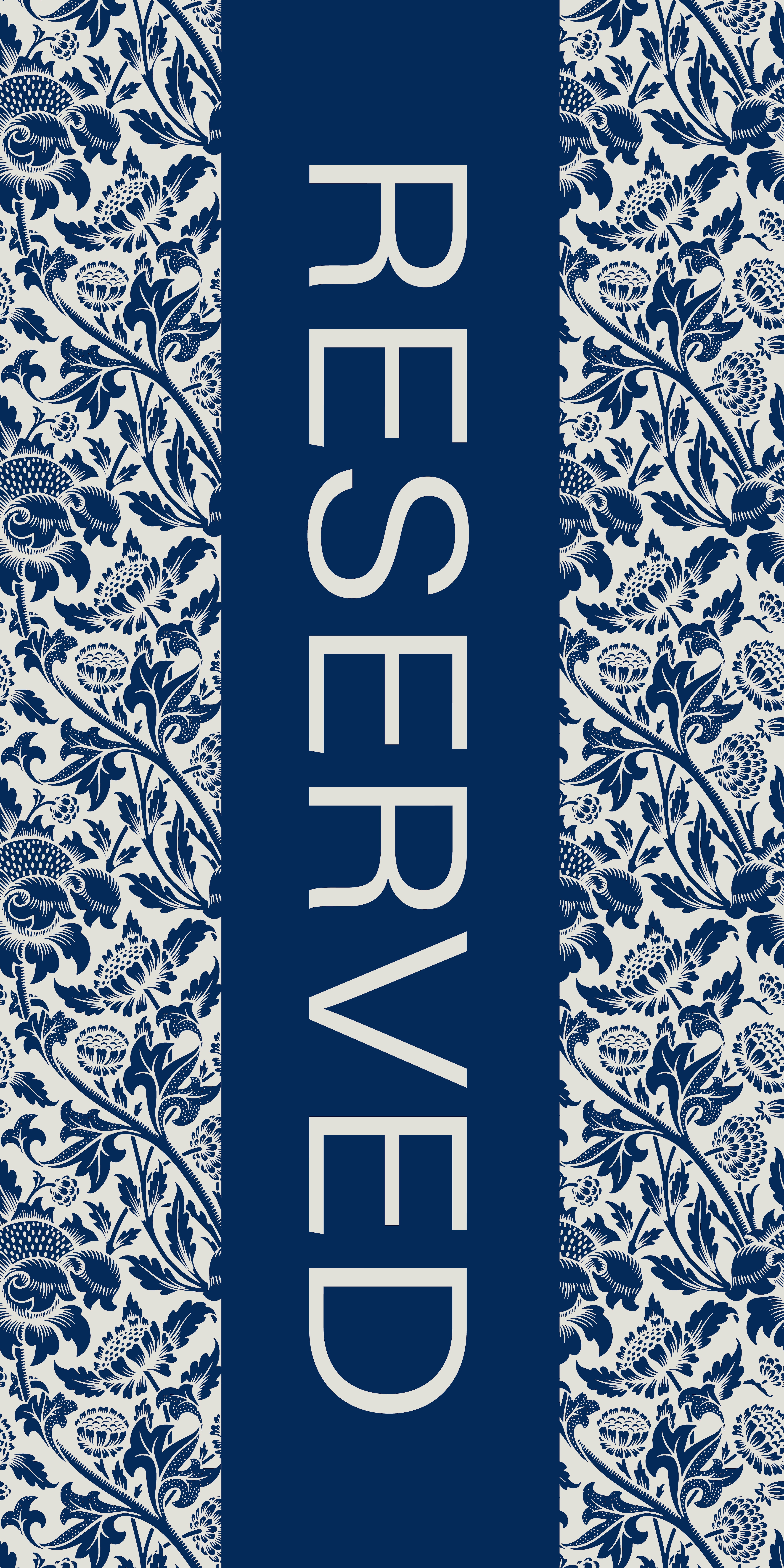 Egeria Strandtuch "Reserved" 75x150 cm, Velours