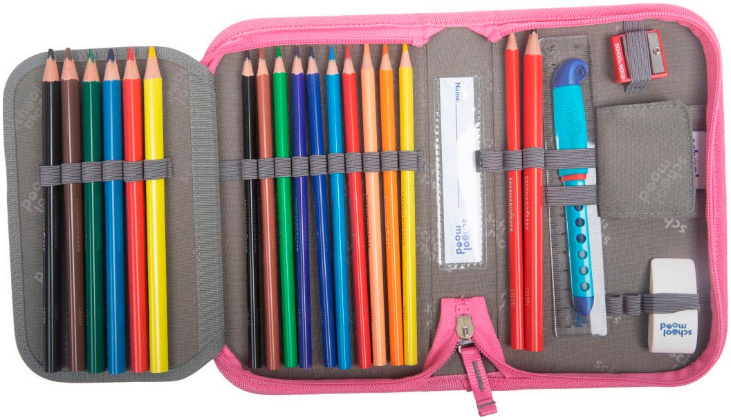 SCHOOL-MOOD® Schulranzen »Champion Maxx Pro«, retroreflektierende Flächen, mit LED-Patchy
