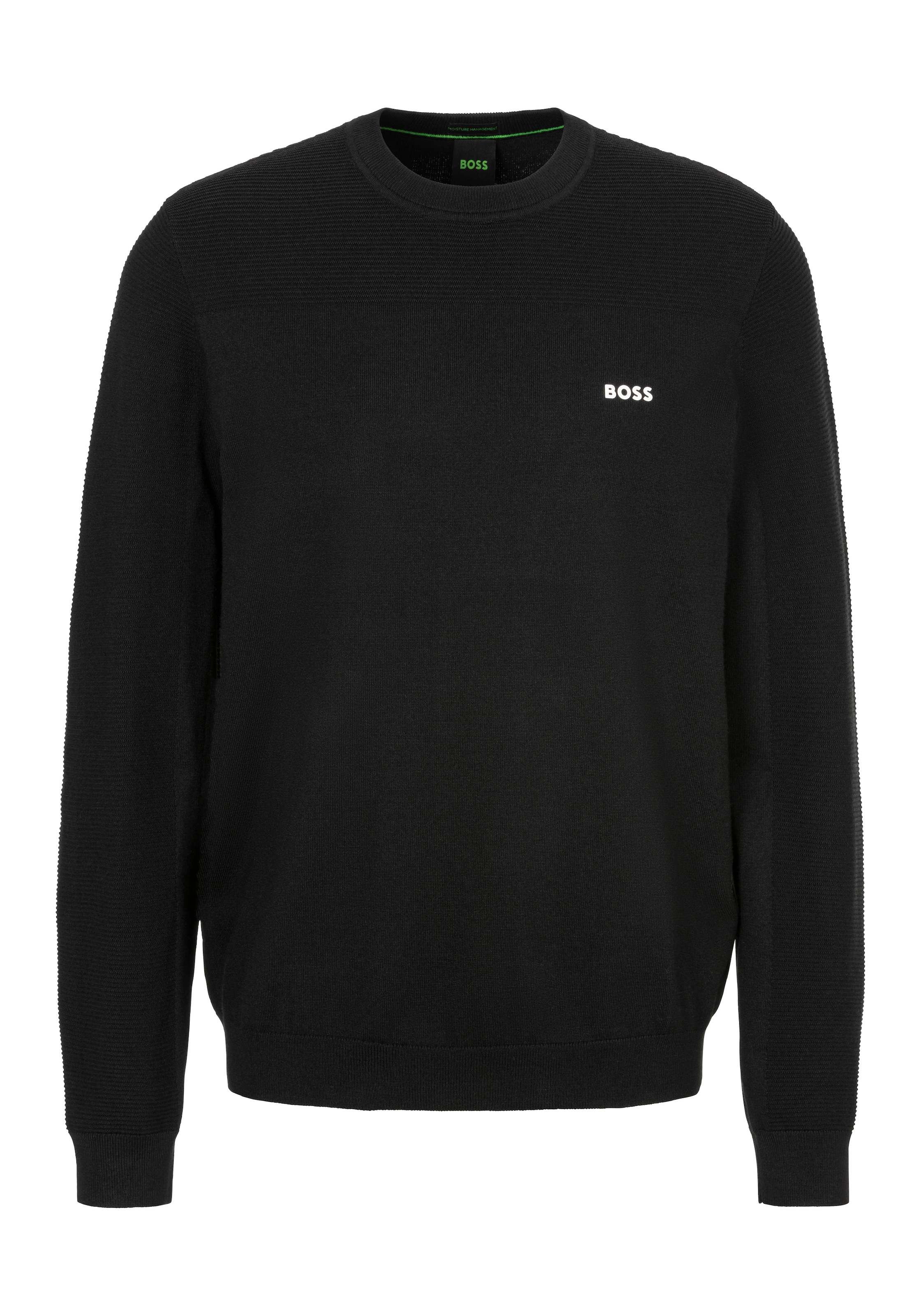 BOSS GREEN Strickpullover »Momentum-X_CN«, mit Schurwolle