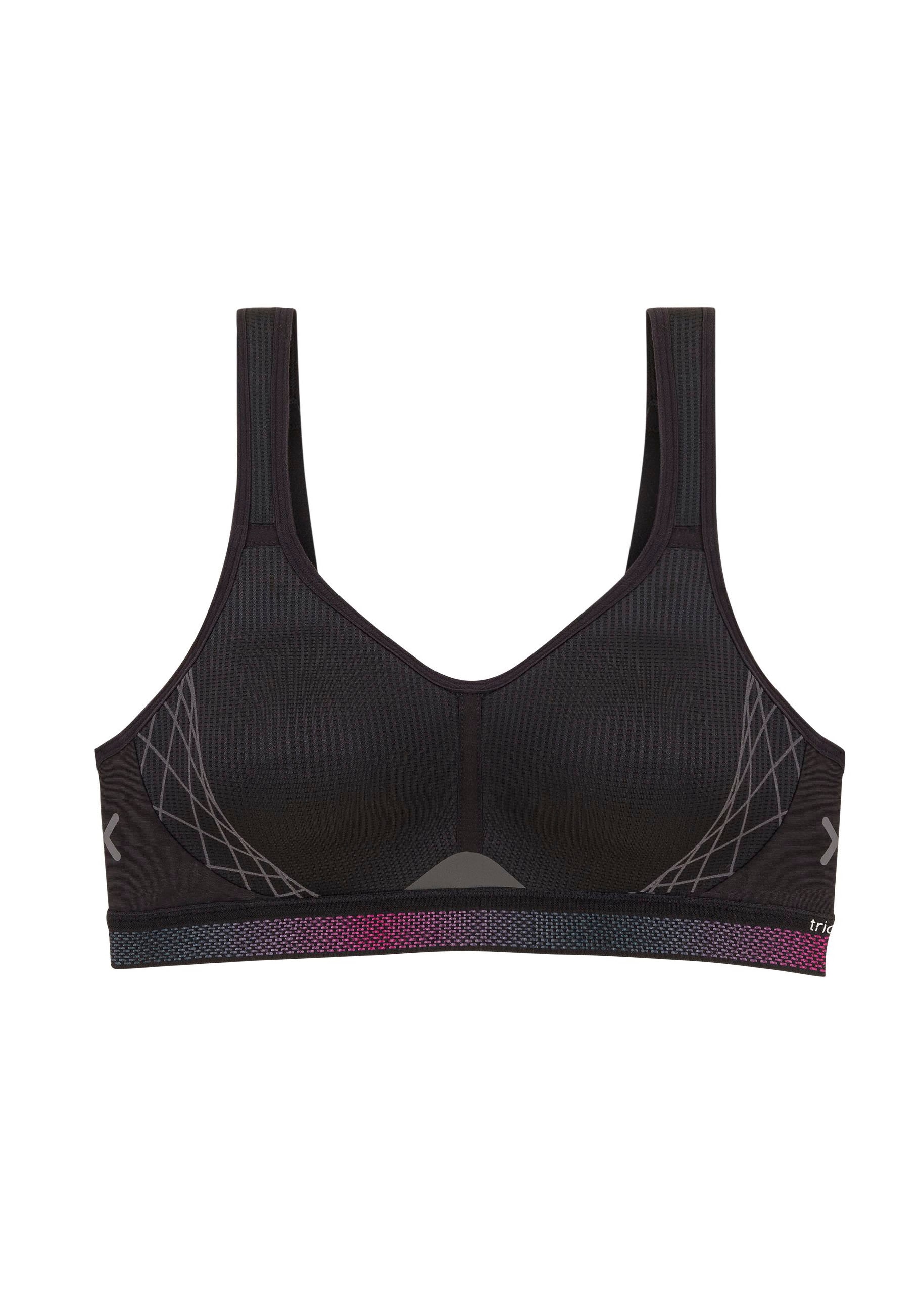 triaction by Triumph Bügel-BH "Triaction Cardio Flow P EX" extremer Halt, ohne Bügel, schnelltrocknend und atmungsaktiv
