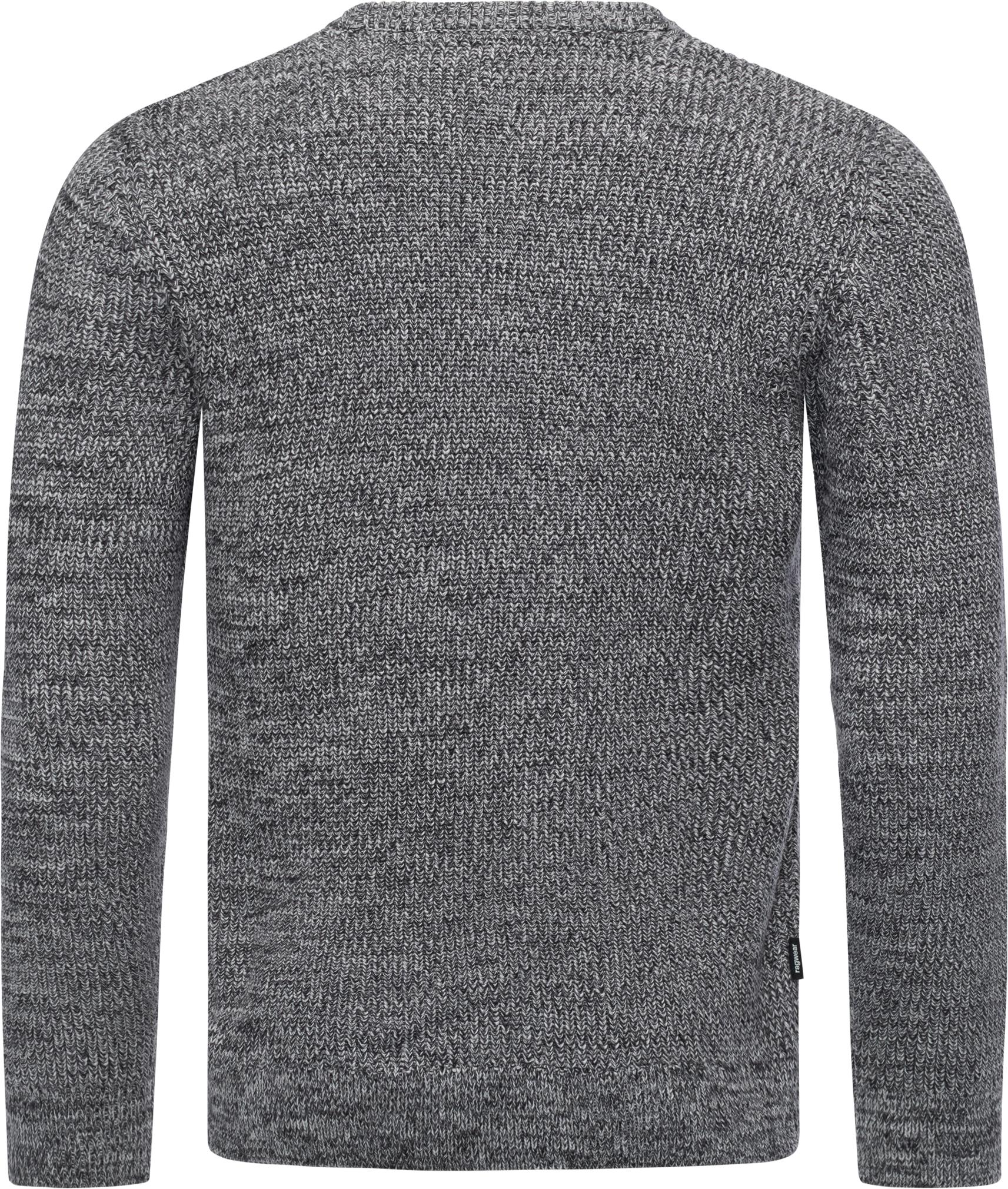 Thumbnail - Ragwear Strickpullover "Aralt" stylischer Herren Sweatpullover mit Rippbündchen