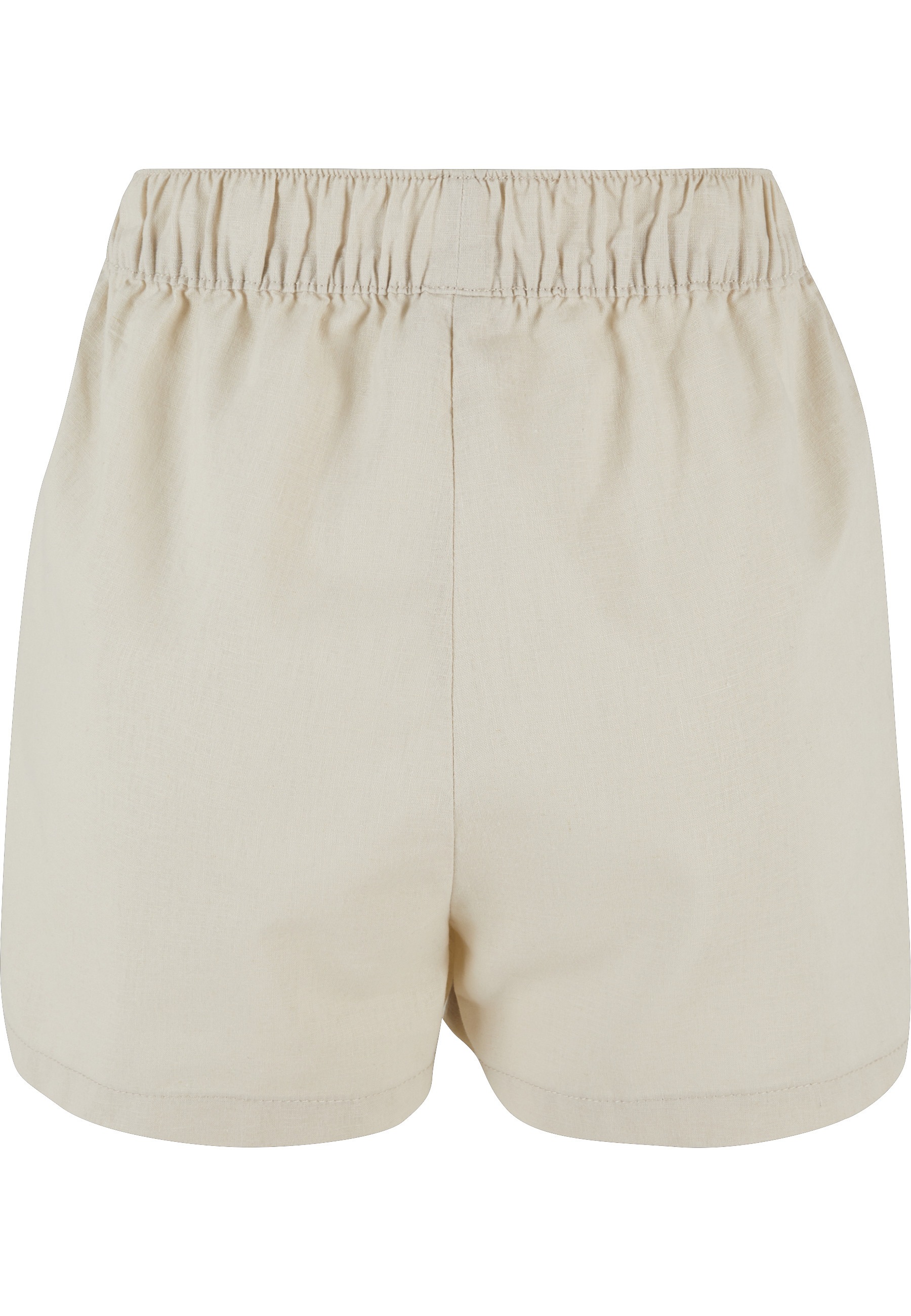 URBAN CLASSICS Shorts "Urban Classics Damen Ladies Linen Mixed Boxer Shorts günstig online kaufen