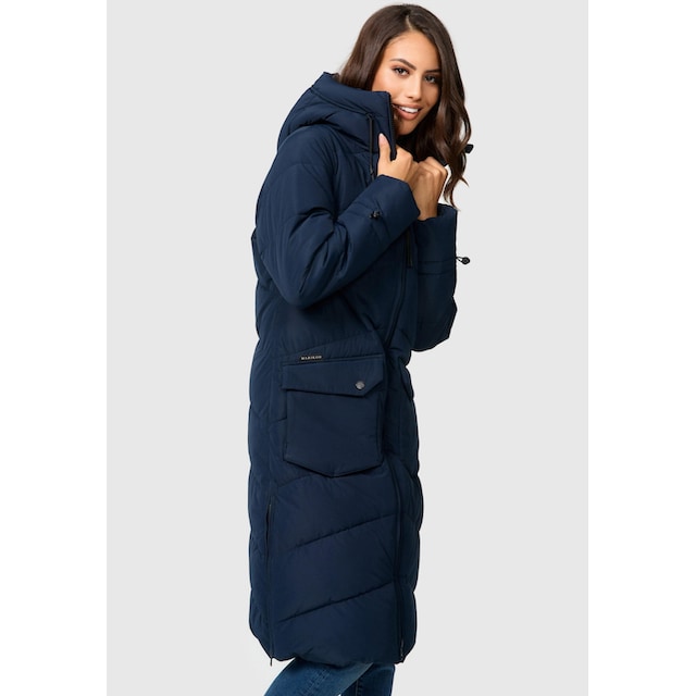 Marikoo Winterjacke »Tomomii XVI«, warmer Winter Stepp Mantel mit Kapuze  für kaufen | BAUR