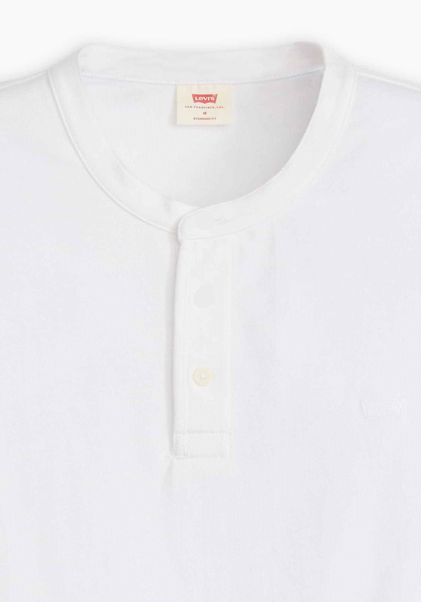 Levi's® Henleyshirt, mit Logo Stickerei