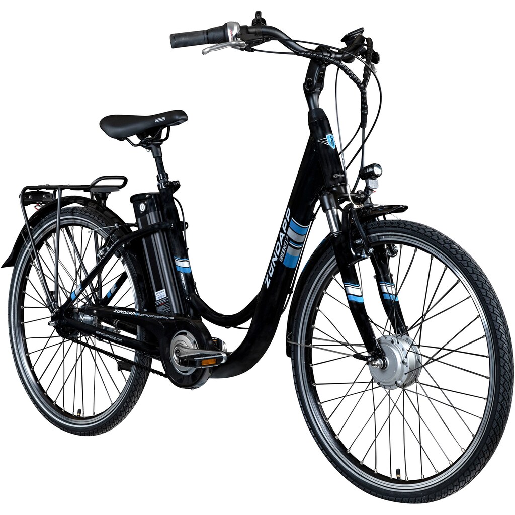 Zündapp E-Bike »Green 3.7«, 7 Gang, Shimano, Nexus, Frontmotor 250 W