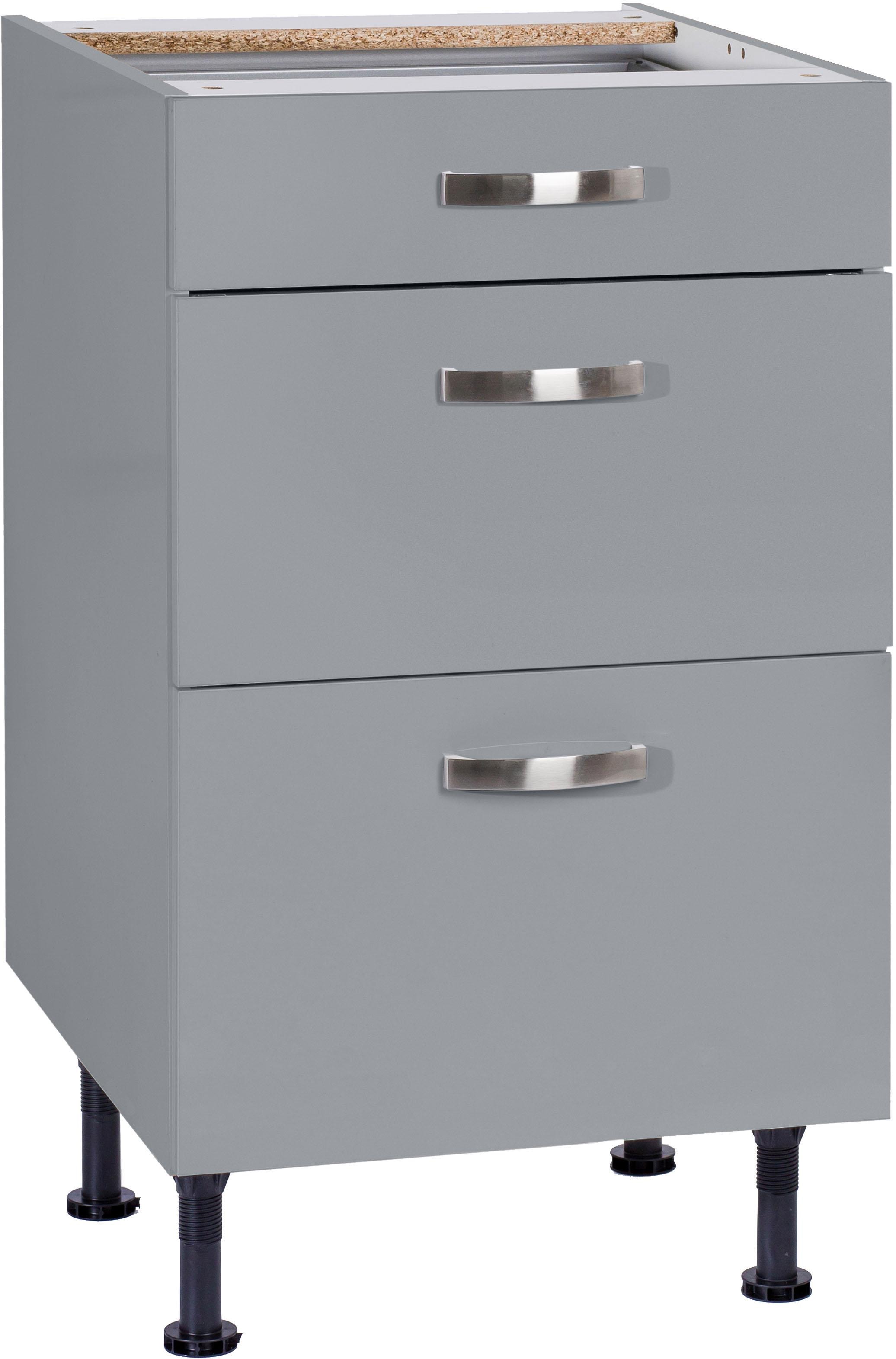 KOCHSTATION Unterschrank "KS-Cara", Breite 50 cm, mit Vollauszügen und Soft günstig online kaufen