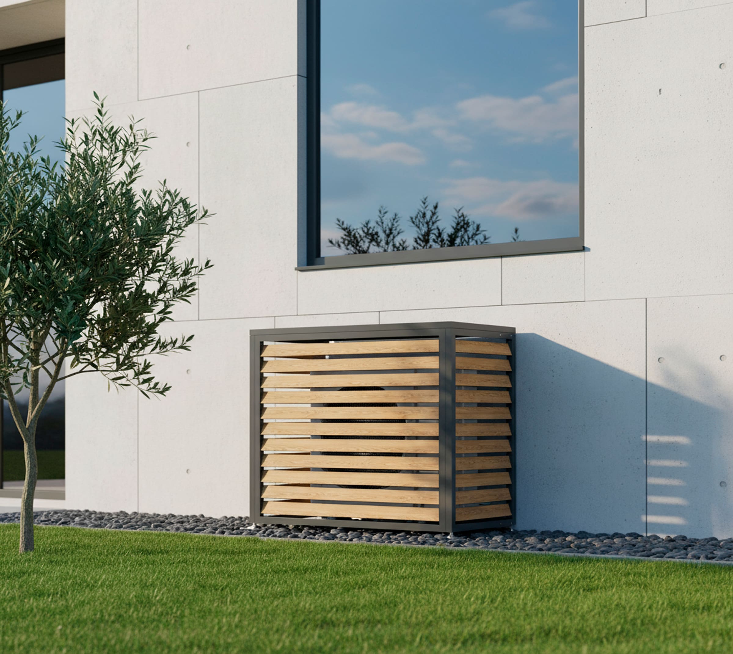 WESTMANN Wärmepumpen-Verkleidung »Boxa S« 56x100x97cm