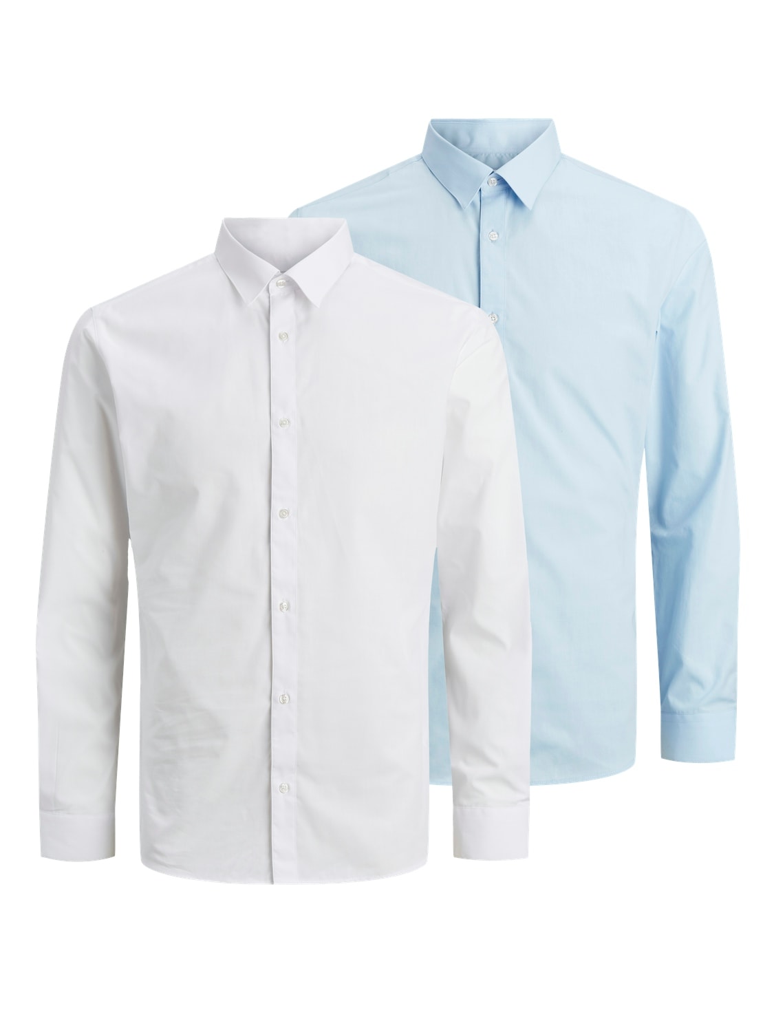 Jack & Jones Langarmhemd "JJJOE SHIRT LS 2 PACK MP" günstig online kaufen