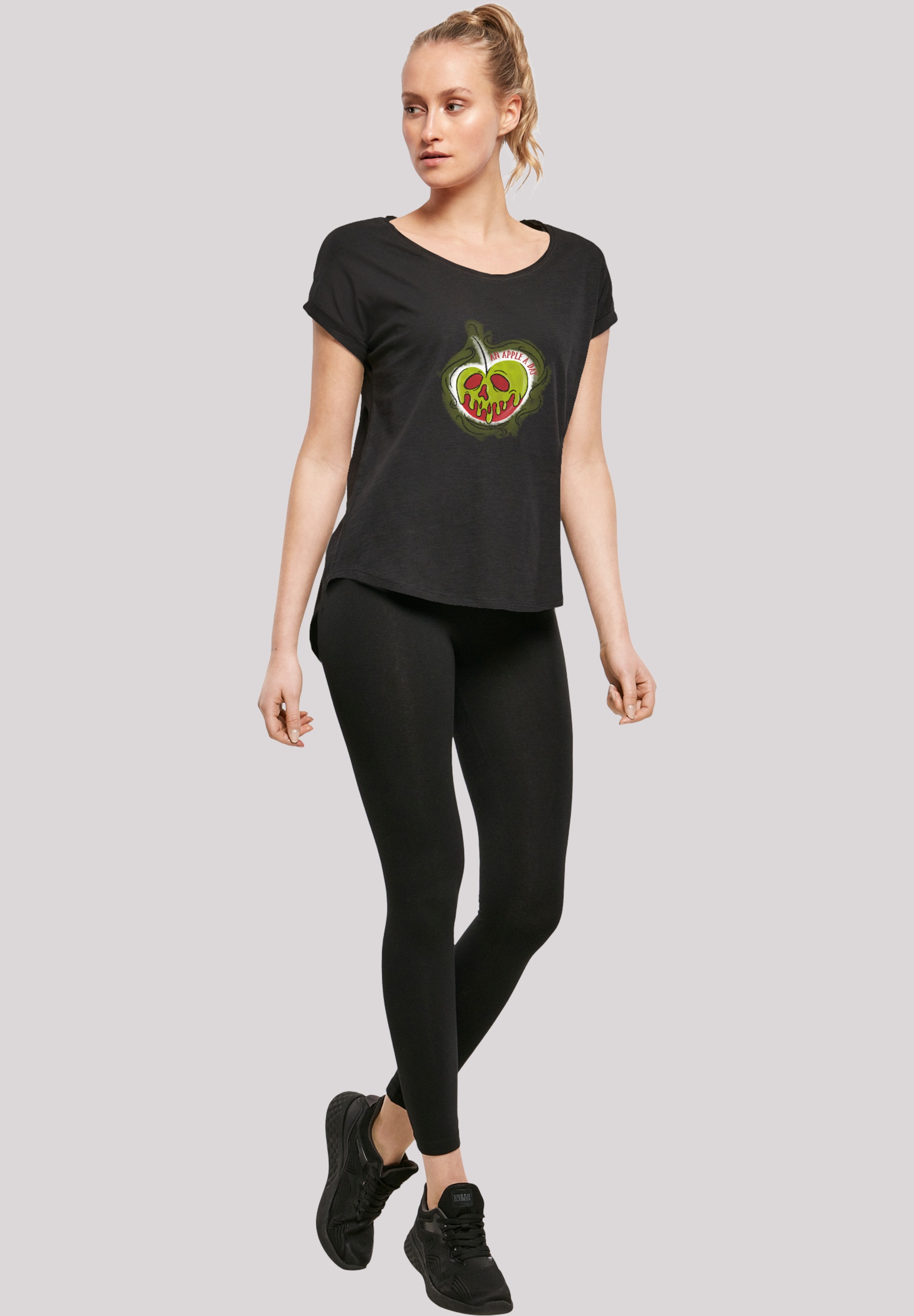F4NT4STIC T-Shirt »Disney Villians An Apple A Day«, Premium Qualität