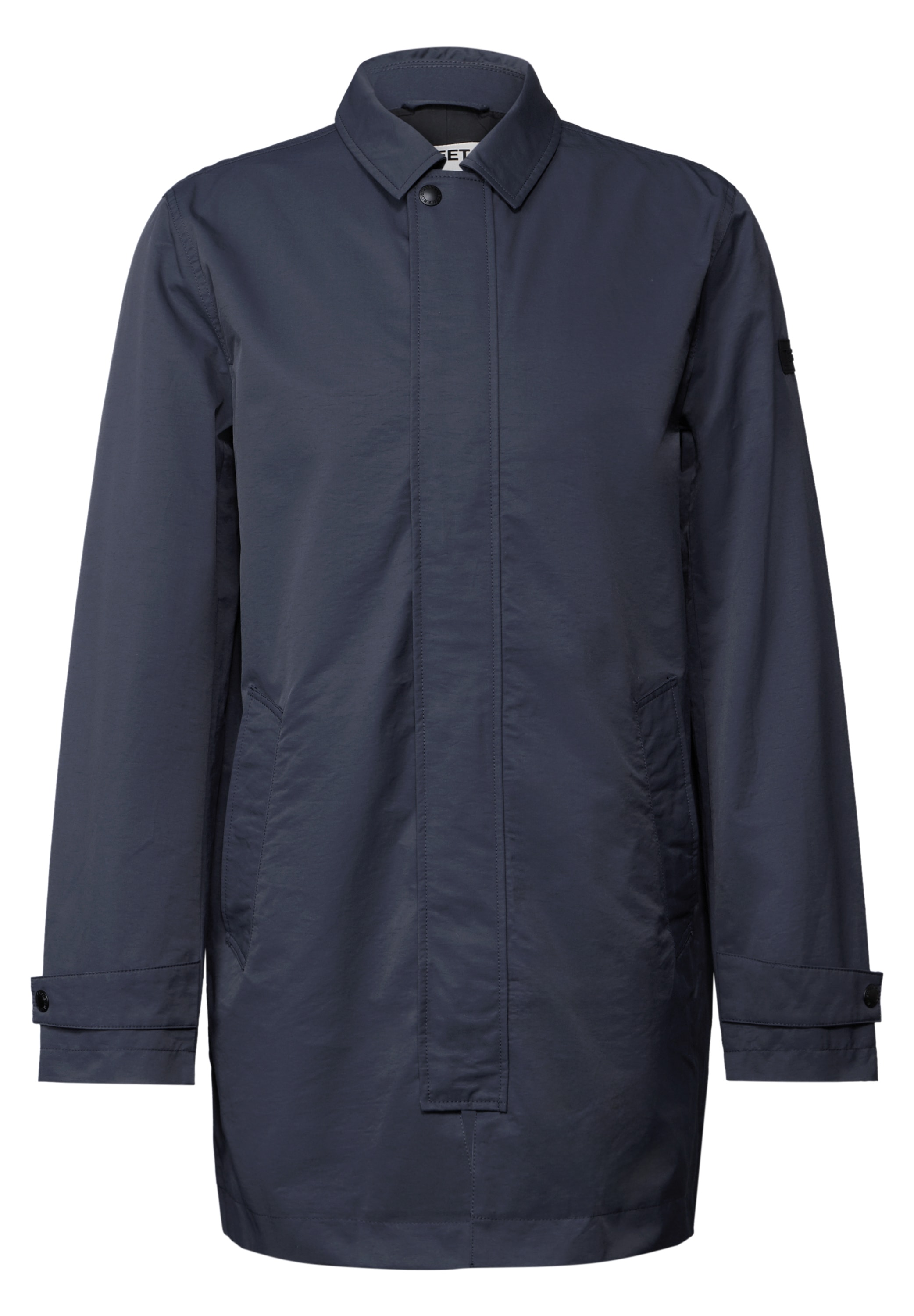 STREET ONE MEN Langjacke, ohne Kapuze, mit Kragen