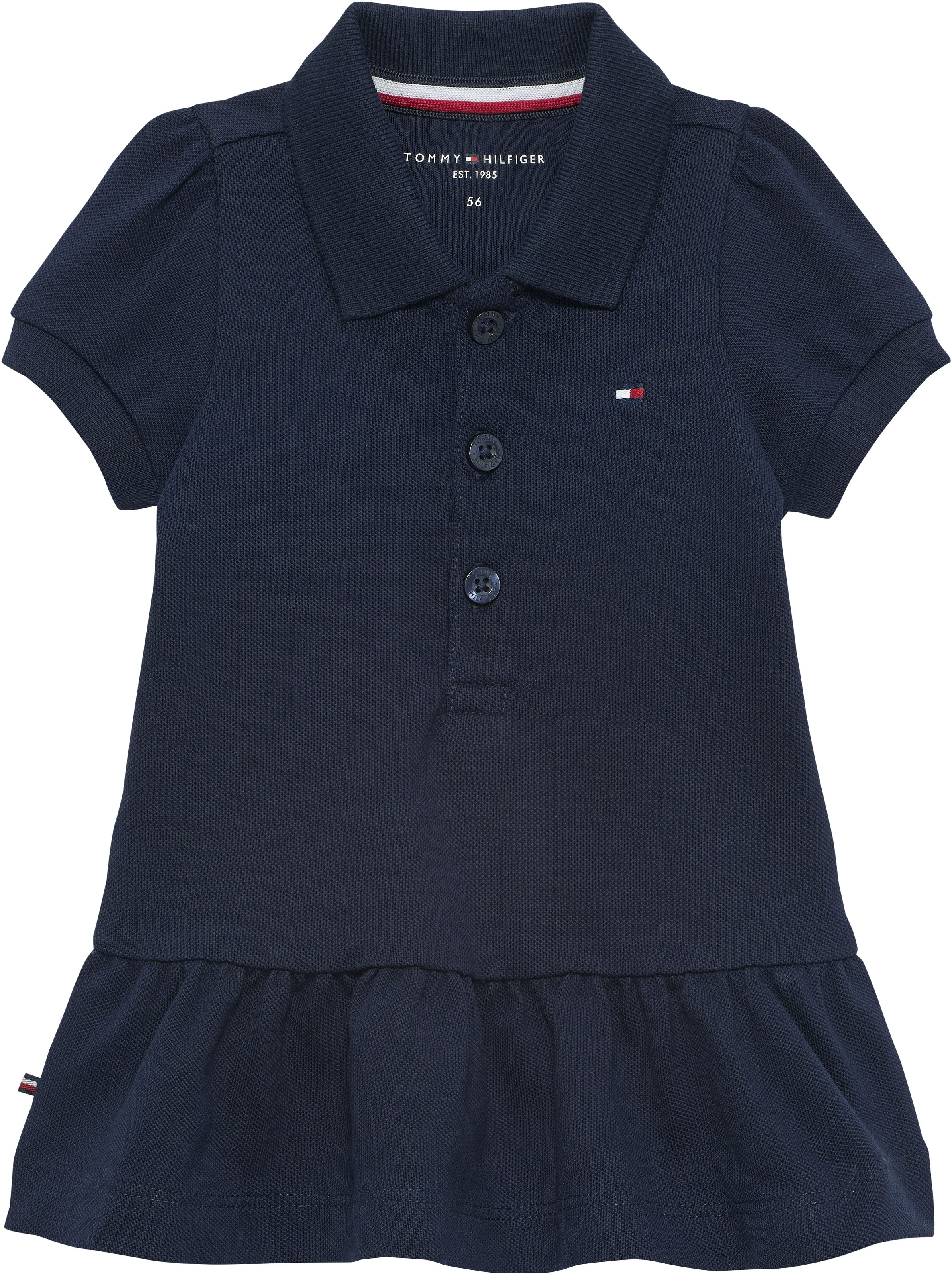 Tommy Hilfiger Polokleid »PIQUE POLO DRESS SHORT SLEEVE« für Babys, Stretch-Baumwolle