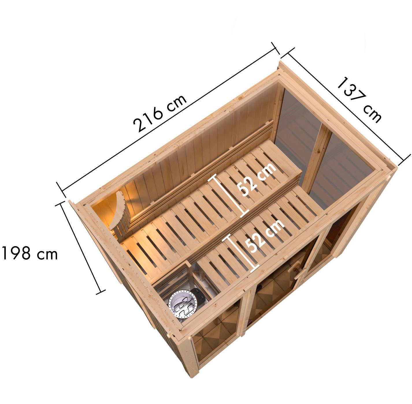Karibu Sauna »Vivi 3«