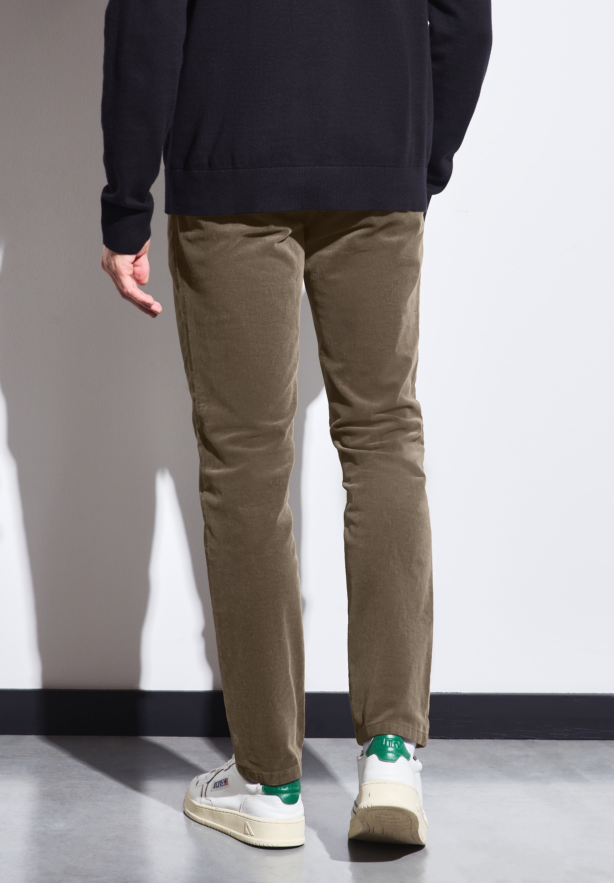 STREET ONE MEN Cordhose Middle Waist günstig online kaufen