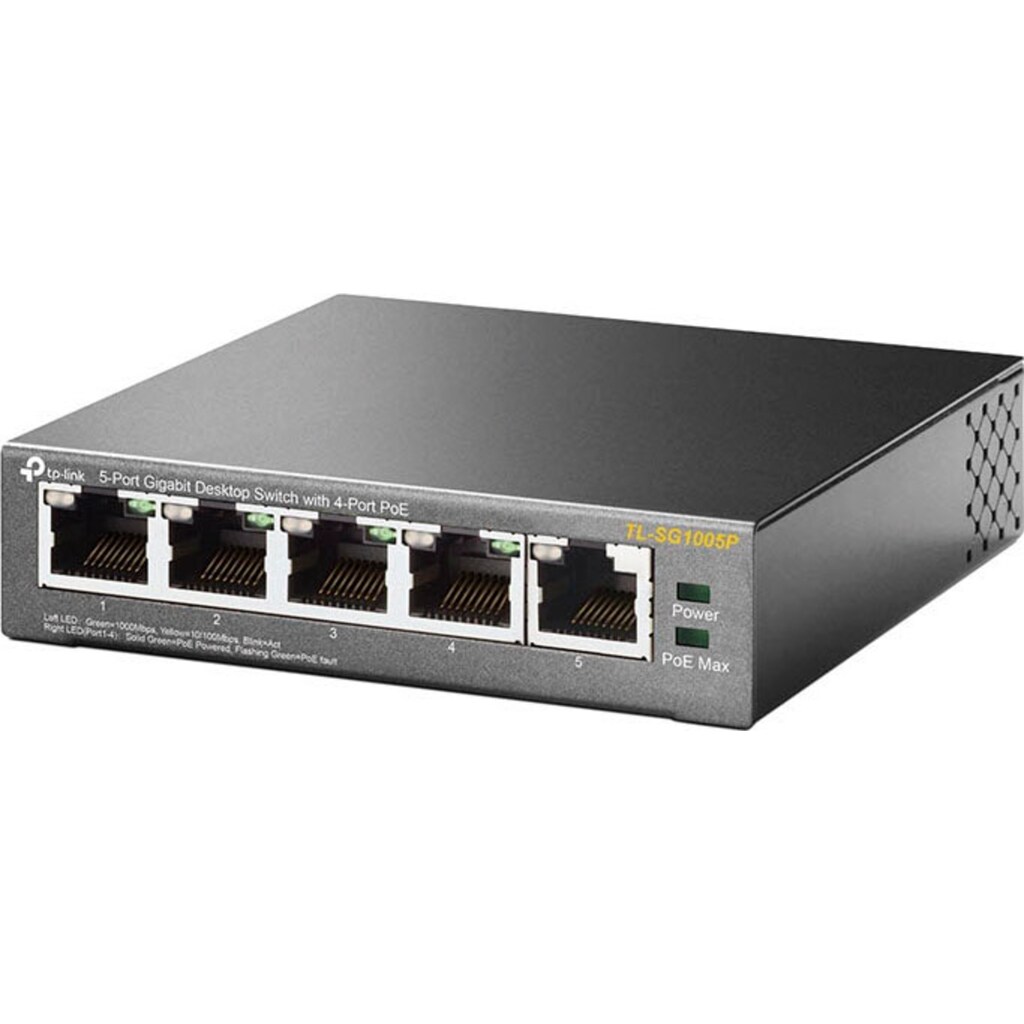 TP-Link Netzwerk-Switch »TL-SG1005P«