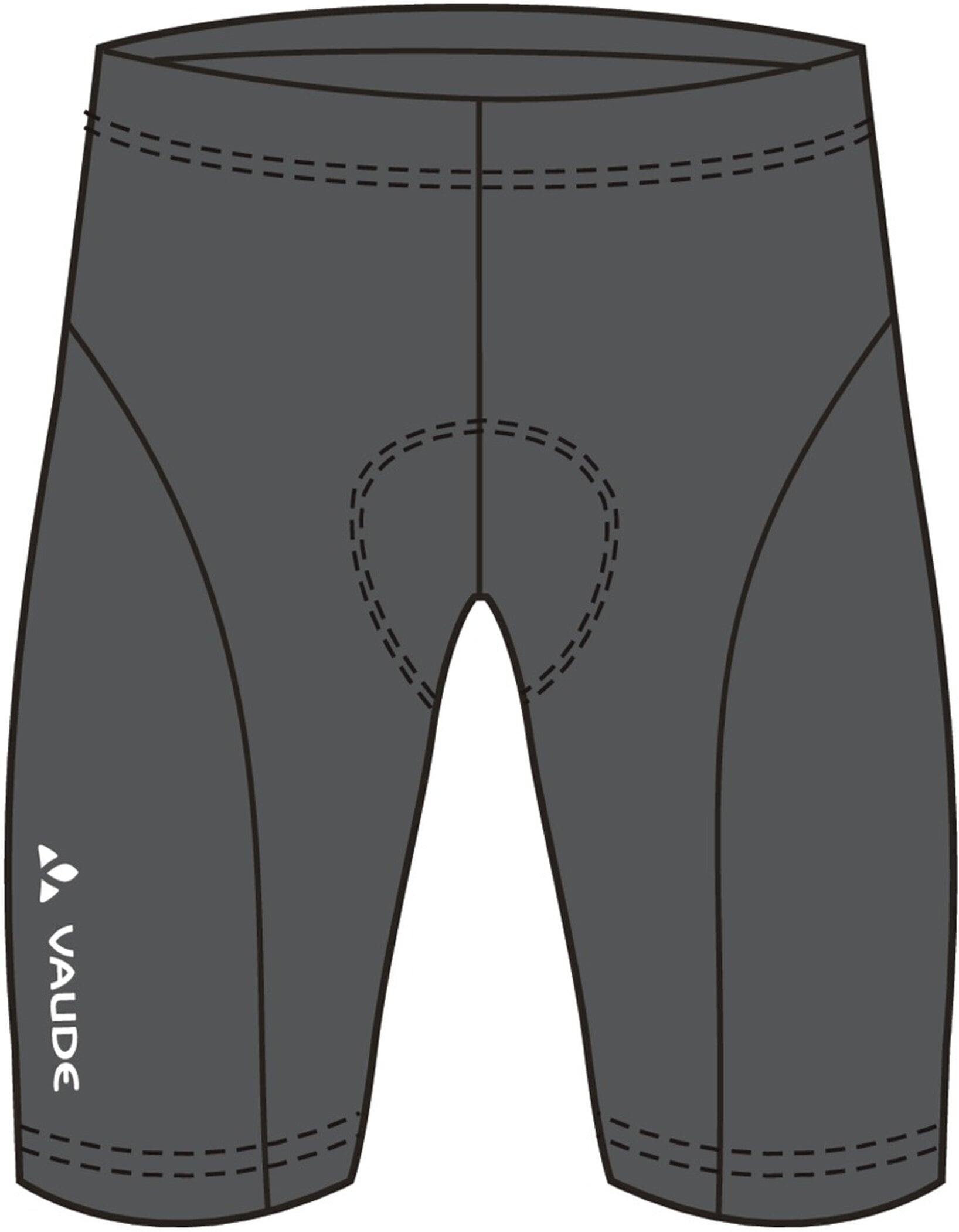 VAUDE Fahrradhose »MENS ACTIVE PANTS«, Funktionelles Sitzpolster & atmungsaktiv & schnell trocknend
