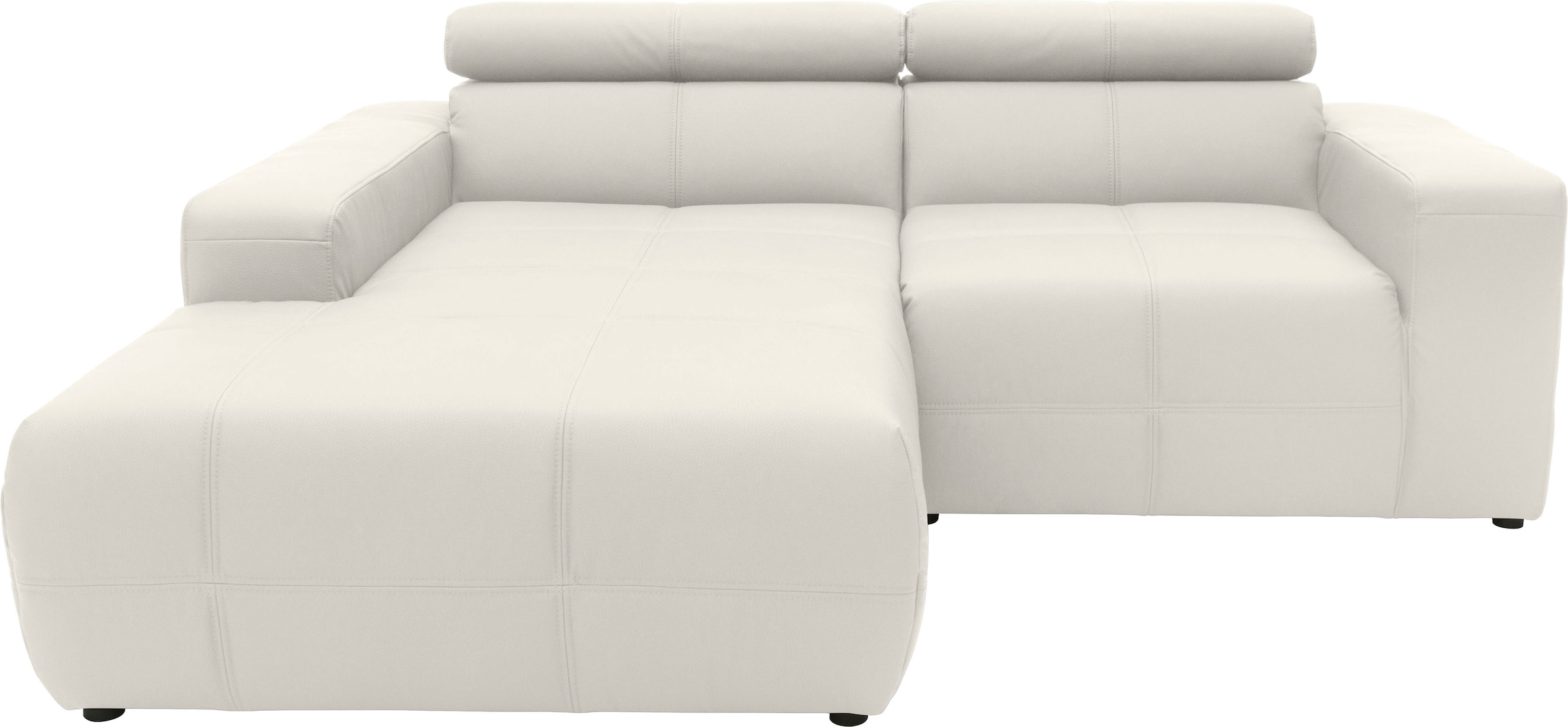 DOMO collection Ecksofa "Brandon Sitzbelastung 140 kg, kleine Ausführung B/ günstig online kaufen