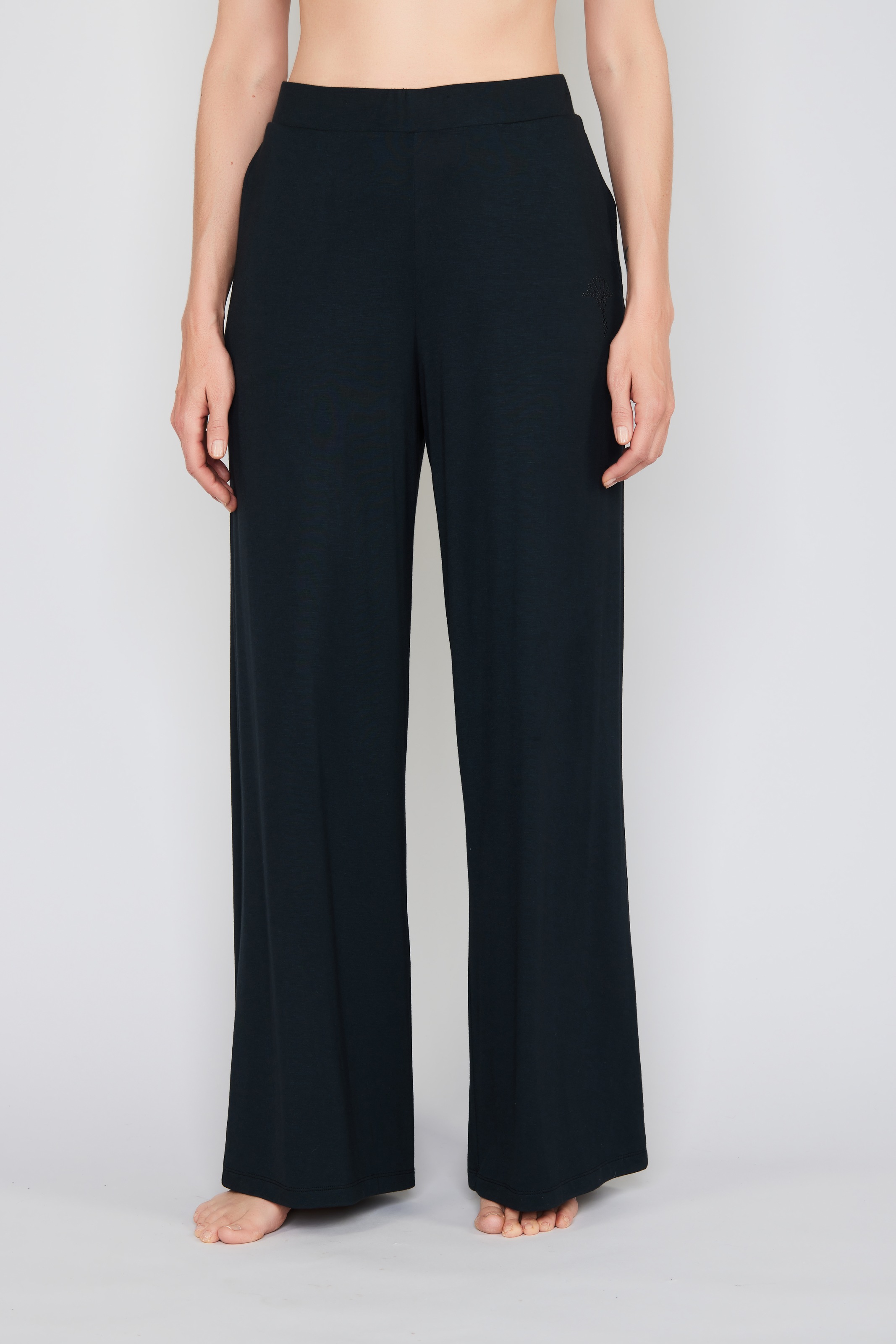 JOOP Homewearhose "Luxe" weites Bein, Regular Fit, seitliche Taschen günstig online kaufen