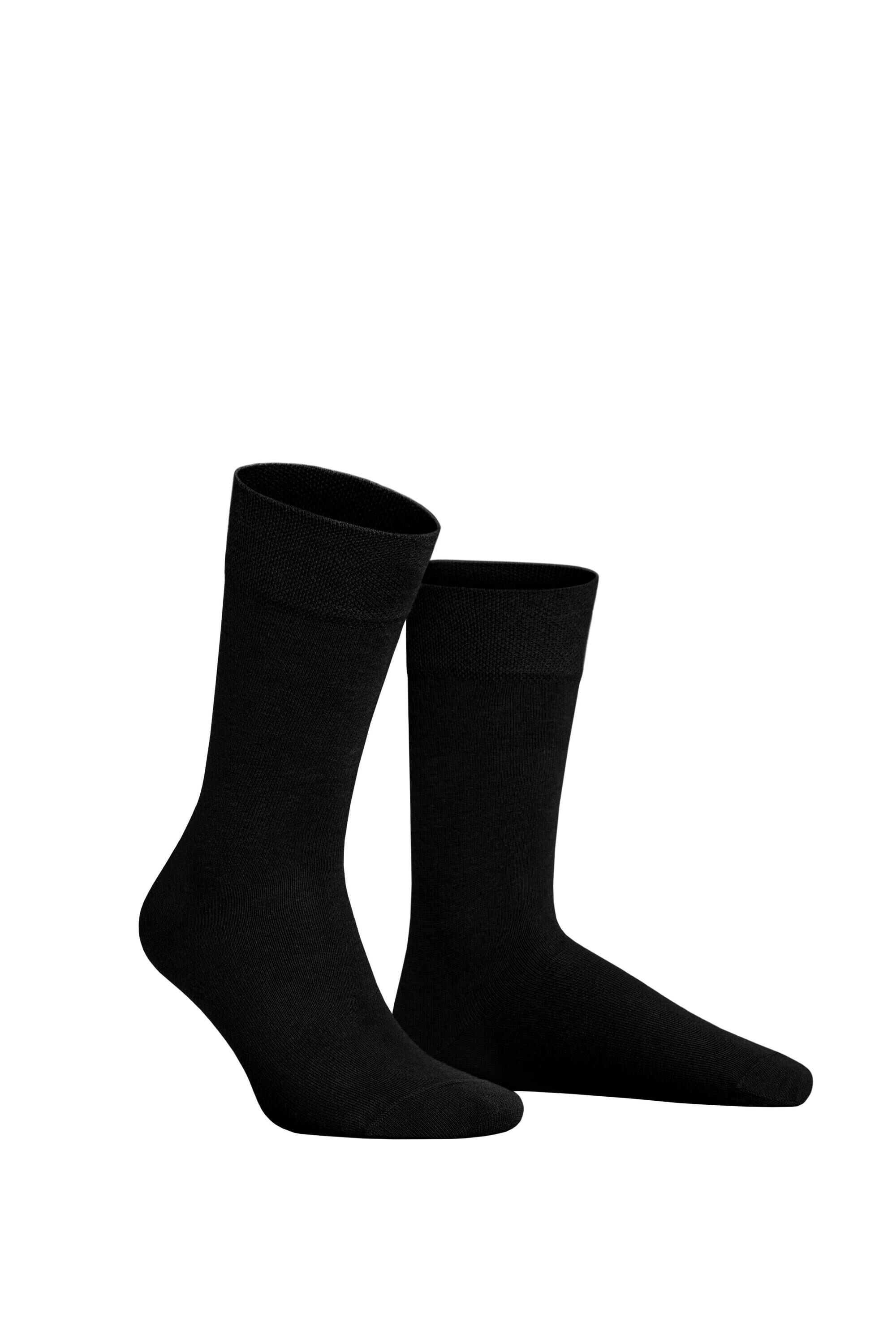 Hudson Socken "RELAX COTTON" druckfreier Relax-Komfortbund