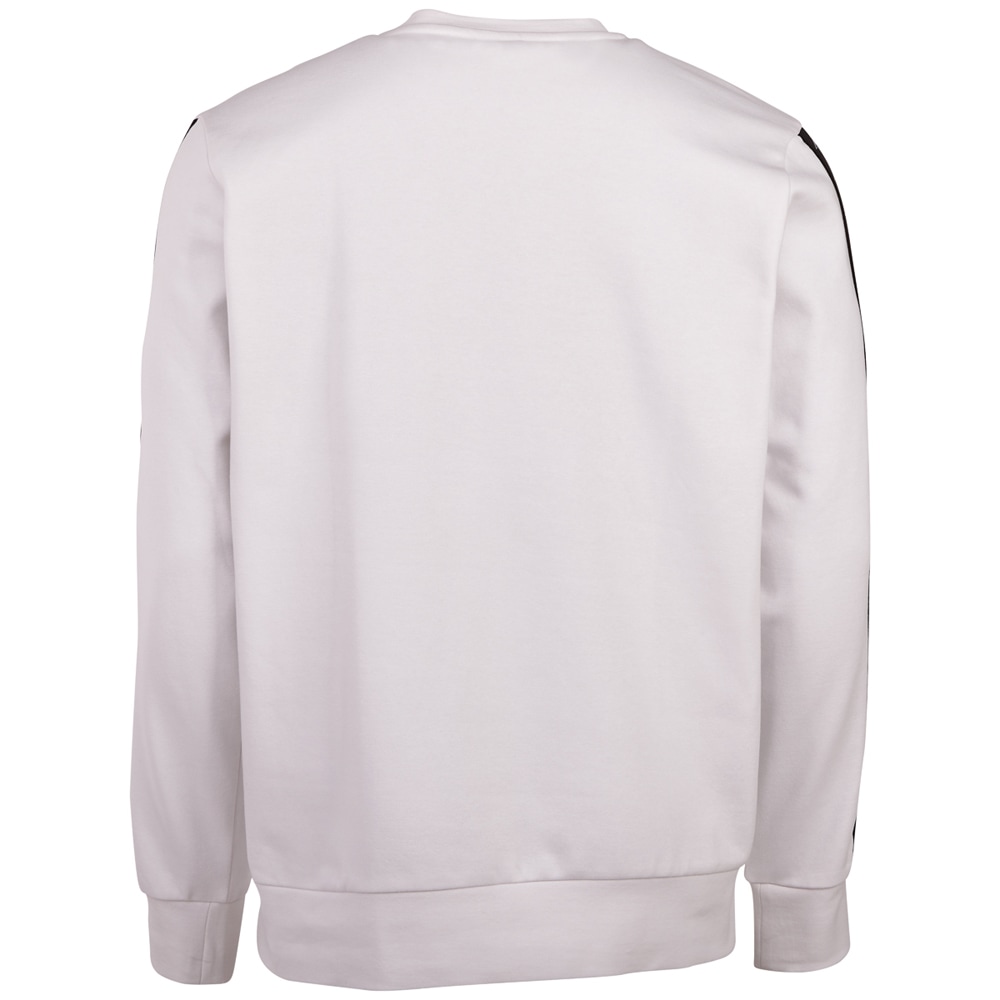 Kappa Sweater, mit hochwertigem an Logoband BAUR ▷ Jacquard | bestellen Ärmeln den