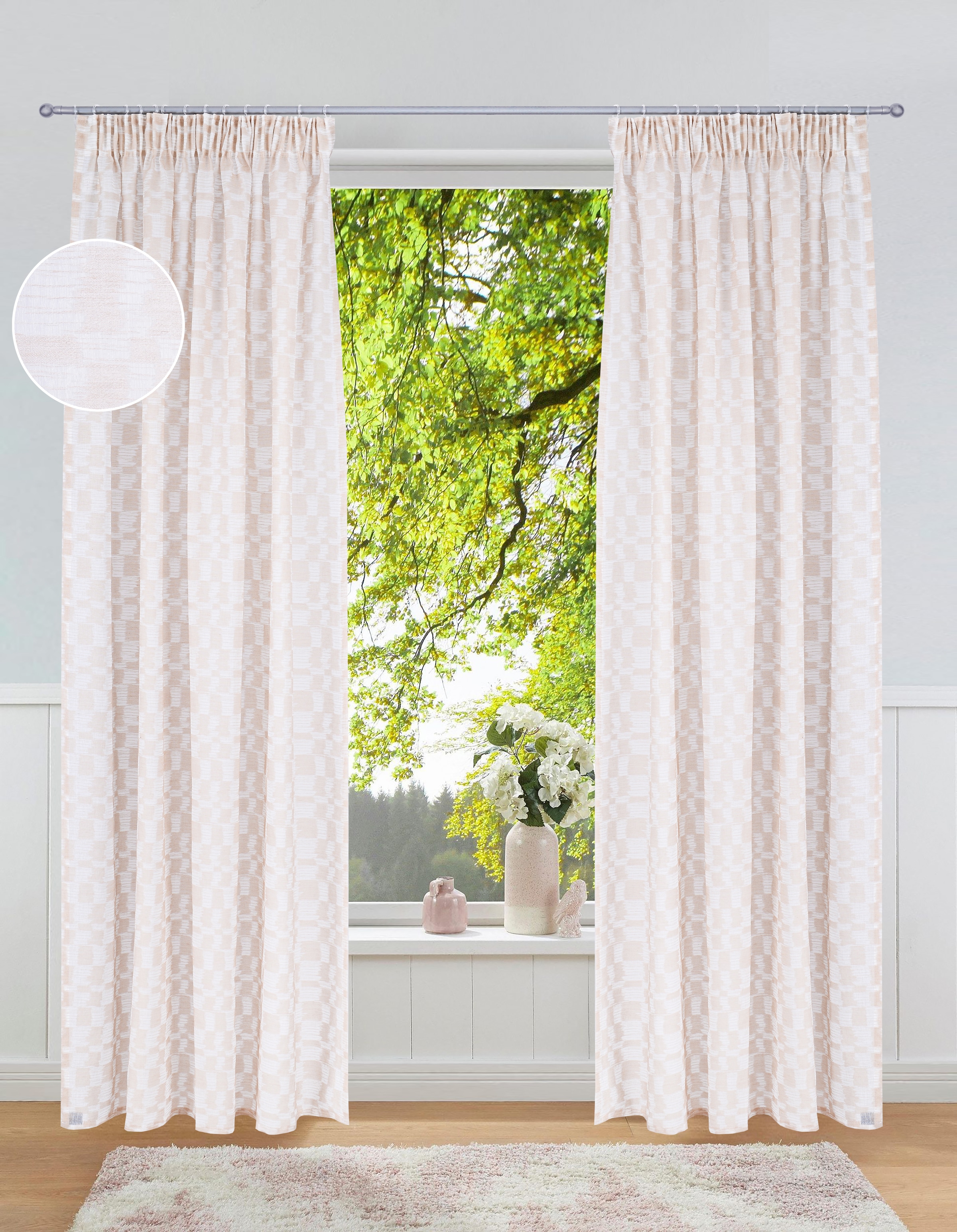 Leonique Gardine "Amani" Multifunktionsband 1 Stk. tlg. günstig online kaufen