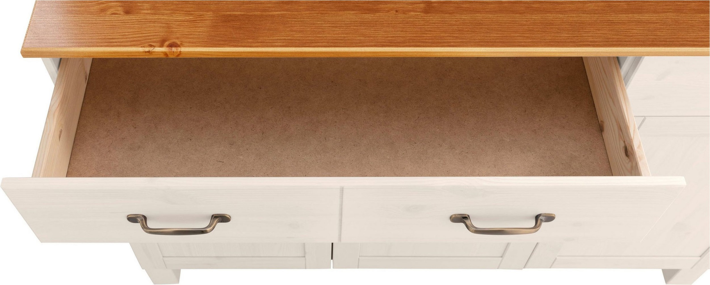 Home affaire Sideboard »Alby« Breite 125 cm, 3 Türen, 2 Schubkästen