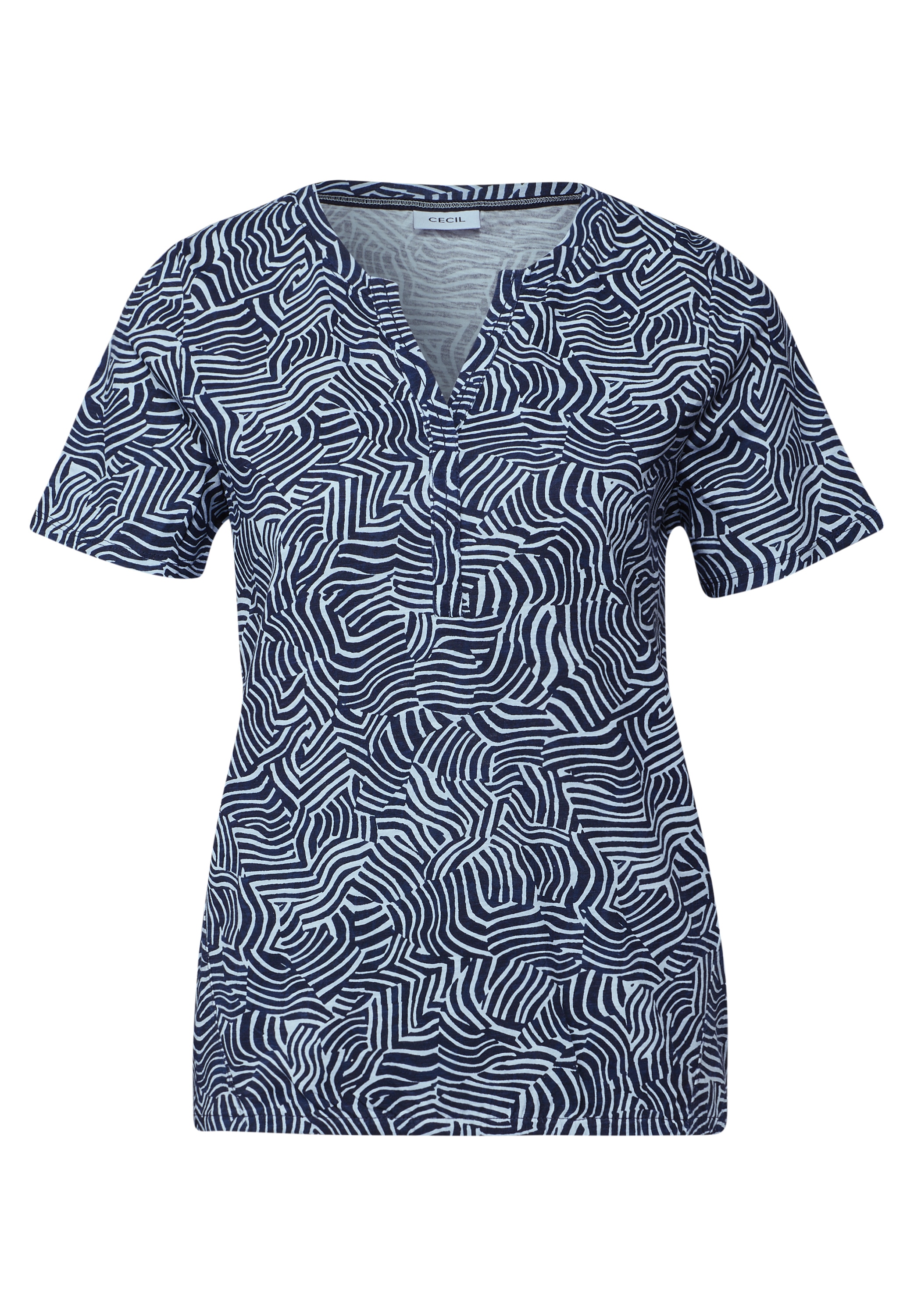 Cecil T-Shirt, aus reiner Baumwolle