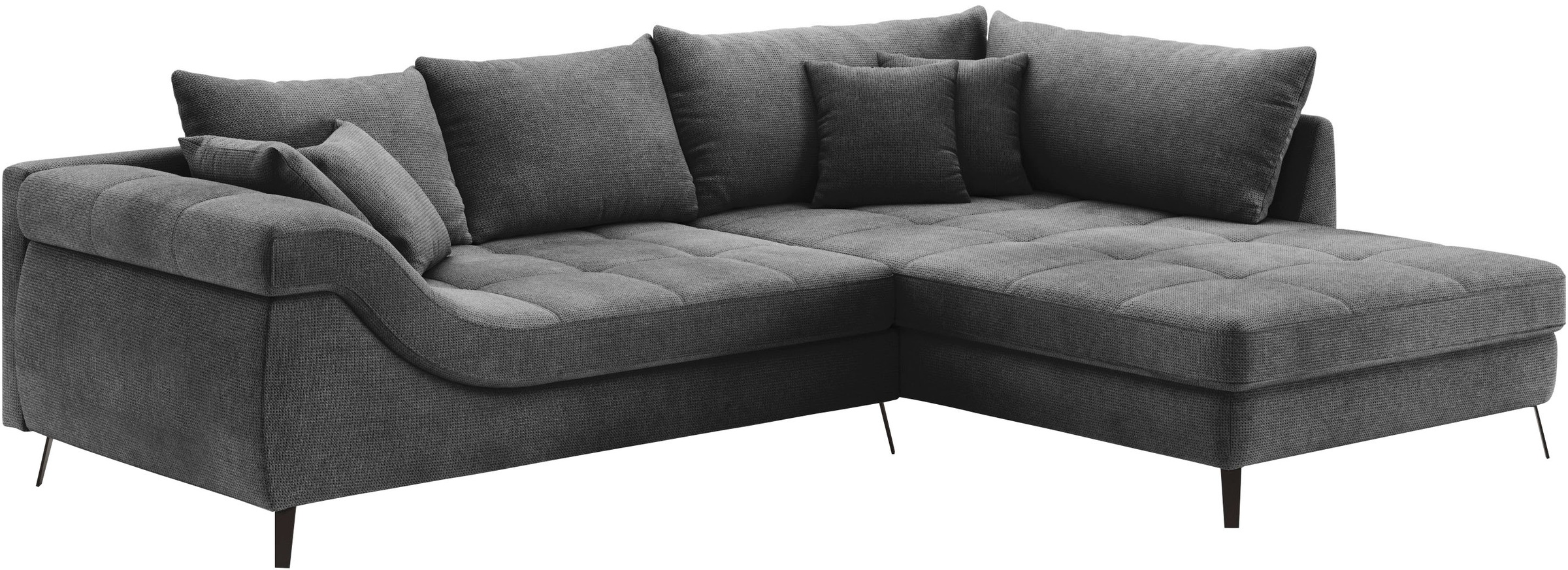 Mr. Couch INOSIGN Ecksofa »Portofino« 4 Bezugsqu...