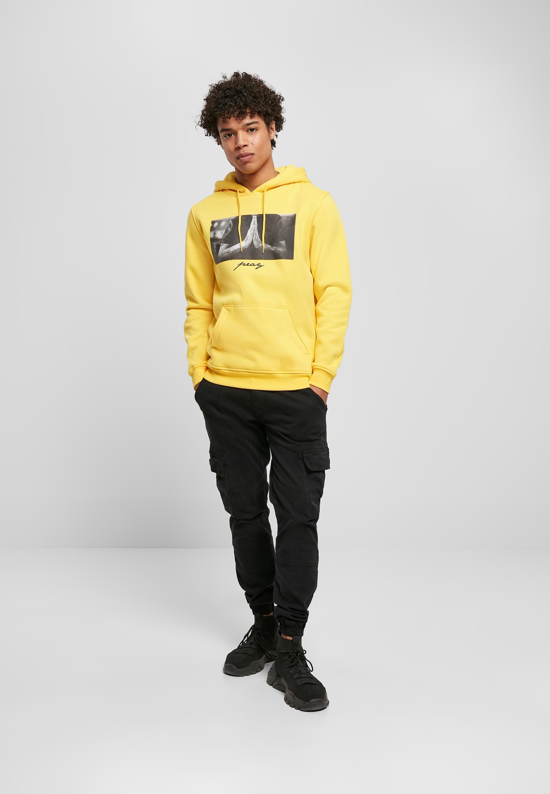 MisterTee Sweatshirt »MisterTee Herren Pray Hoody«, (1 tlg.)