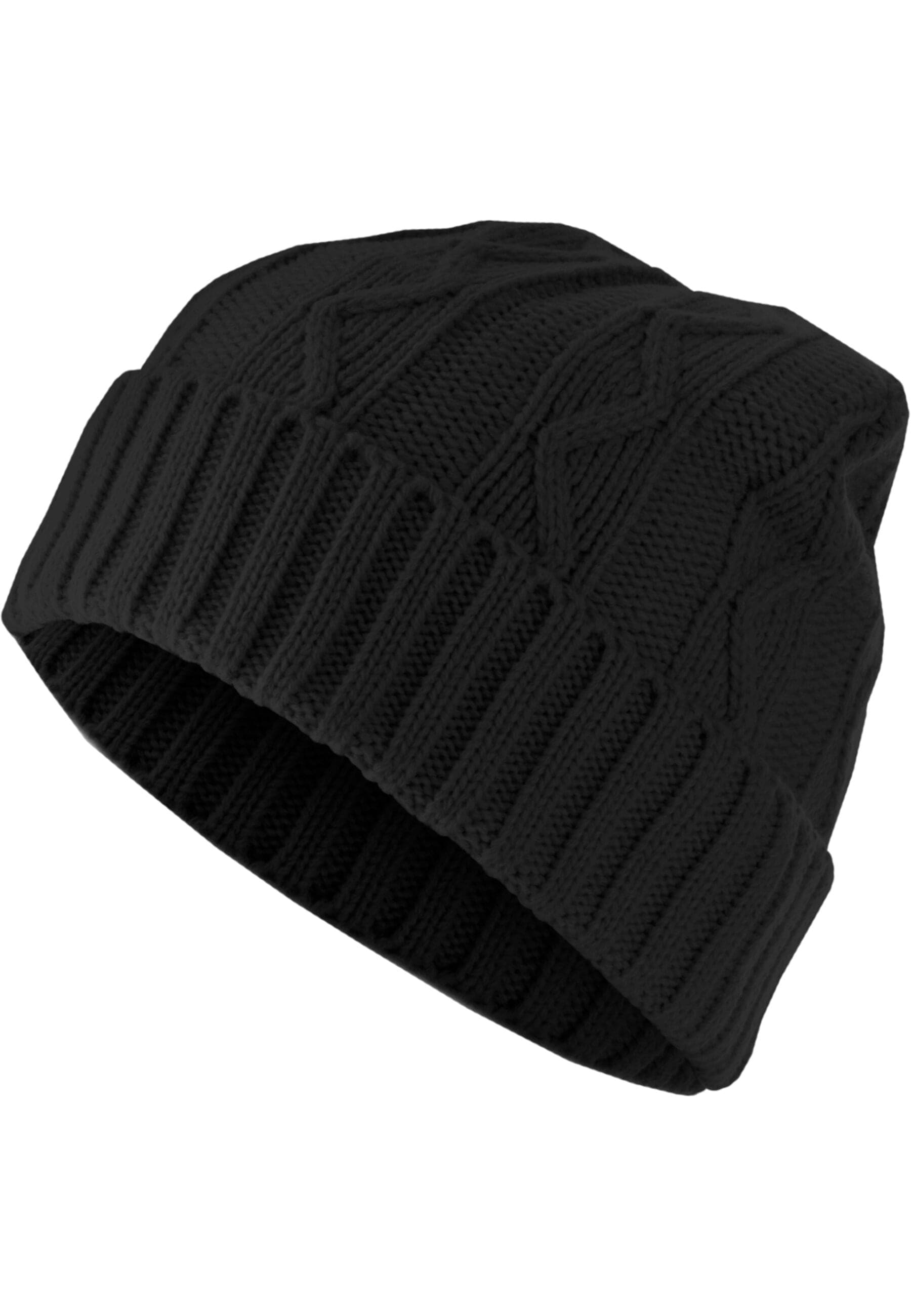 MSTRDS Beanie »MSTRDS Unisex Beanie Cable Flap«, (1 St.)