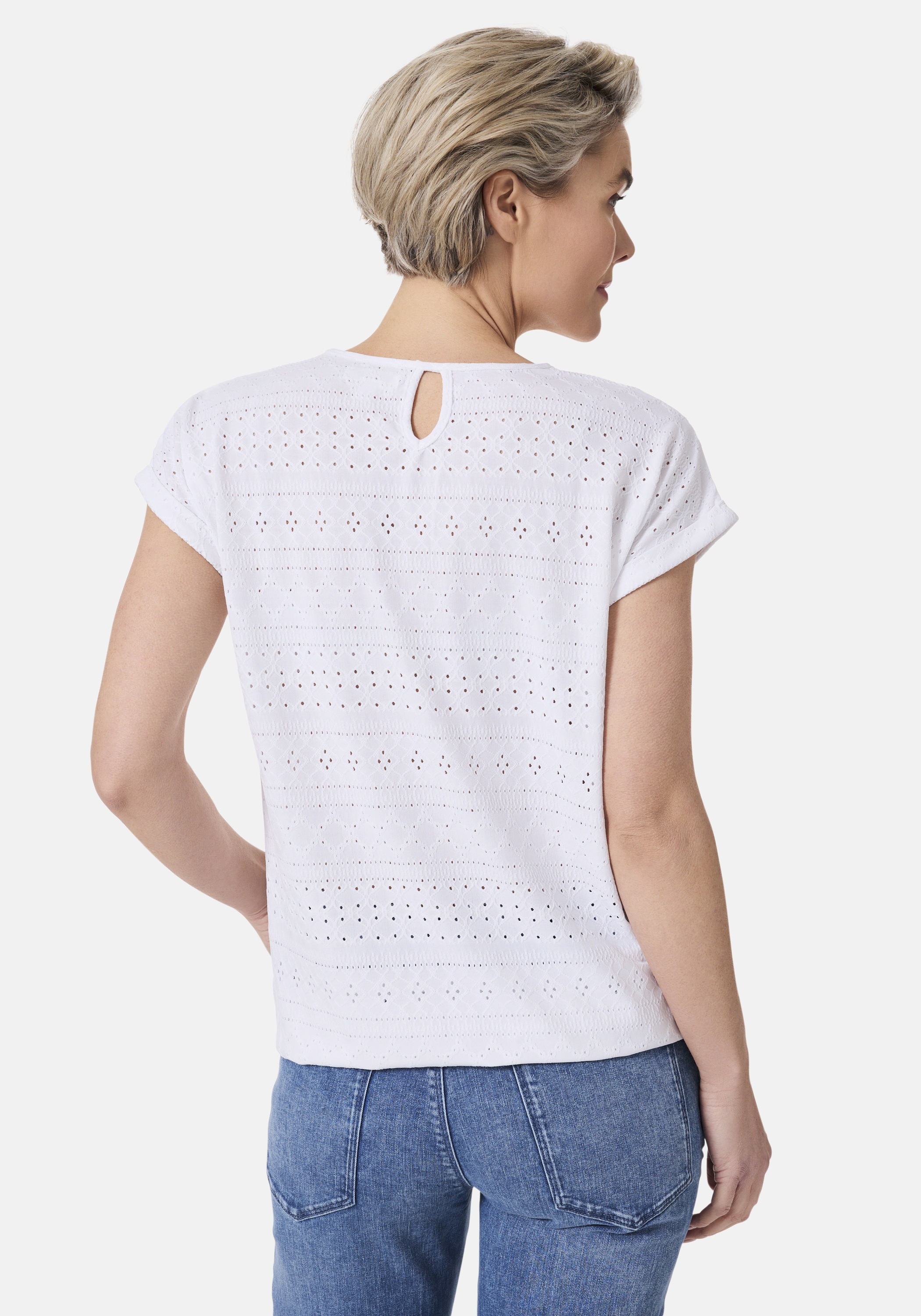 STOOKER WOMEN Kurzarmshirt "STCLEA T-Shirt" Regular Fit T-Shirt mit dezente günstig online kaufen