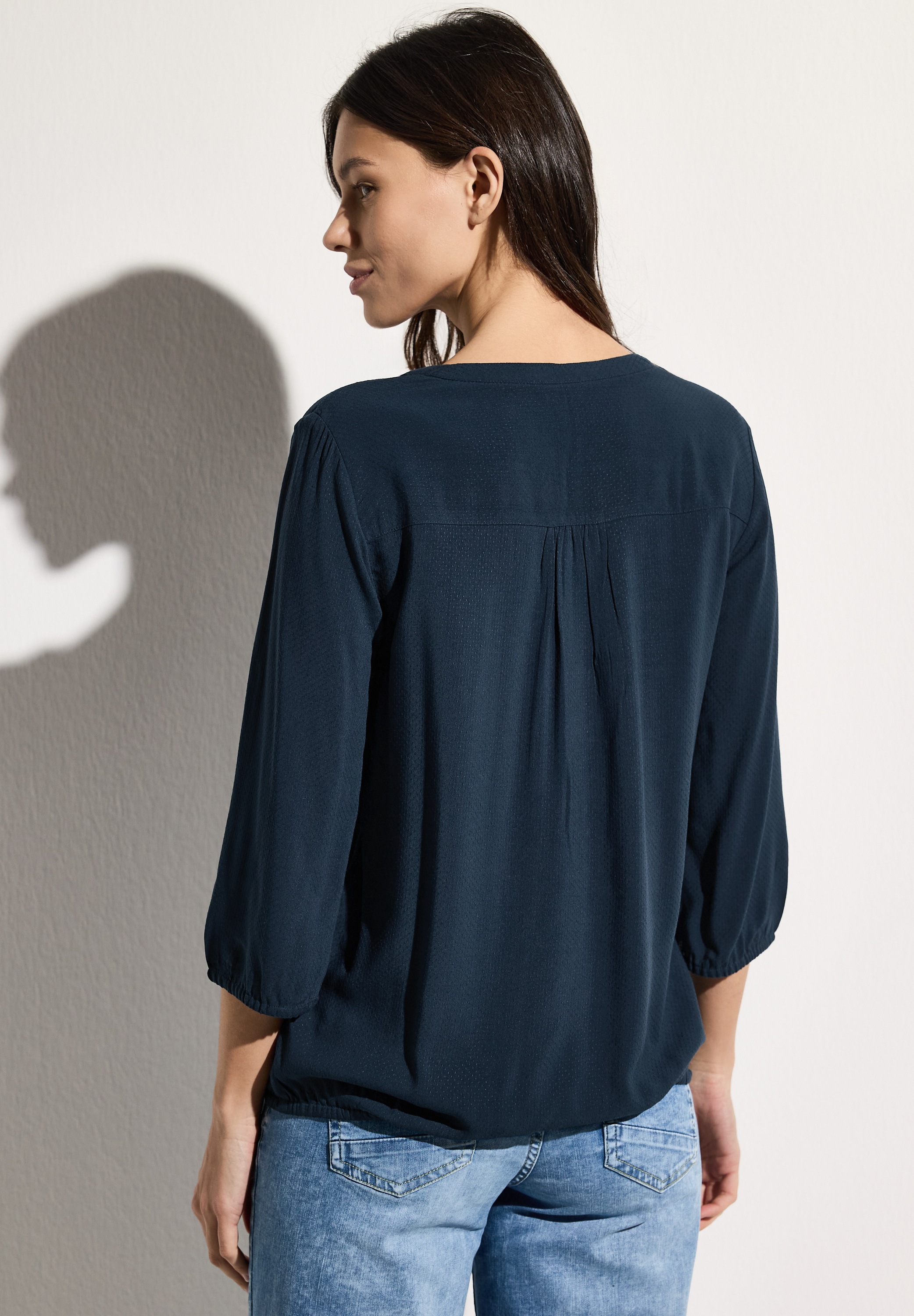 Cecil Langarmbluse mit 3/4 Ärmeln günstig online kaufen