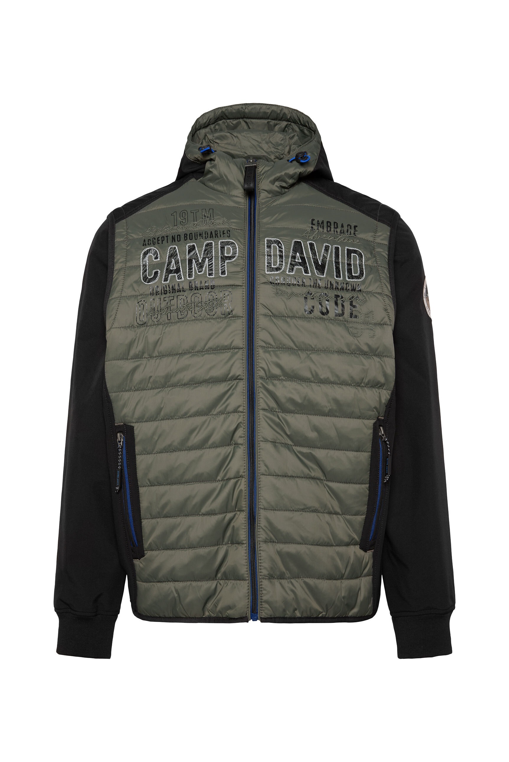 CAMP DAVID Outdoorjacke, mit Kapuze, mit Kapuze