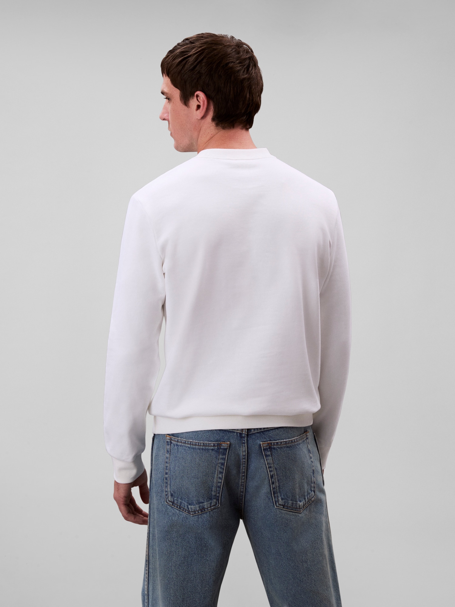 Calvin Klein Jeans Sweatshirt »400GSM TRRY BDG CRWN«, Mit Rundhalsausschnitt
