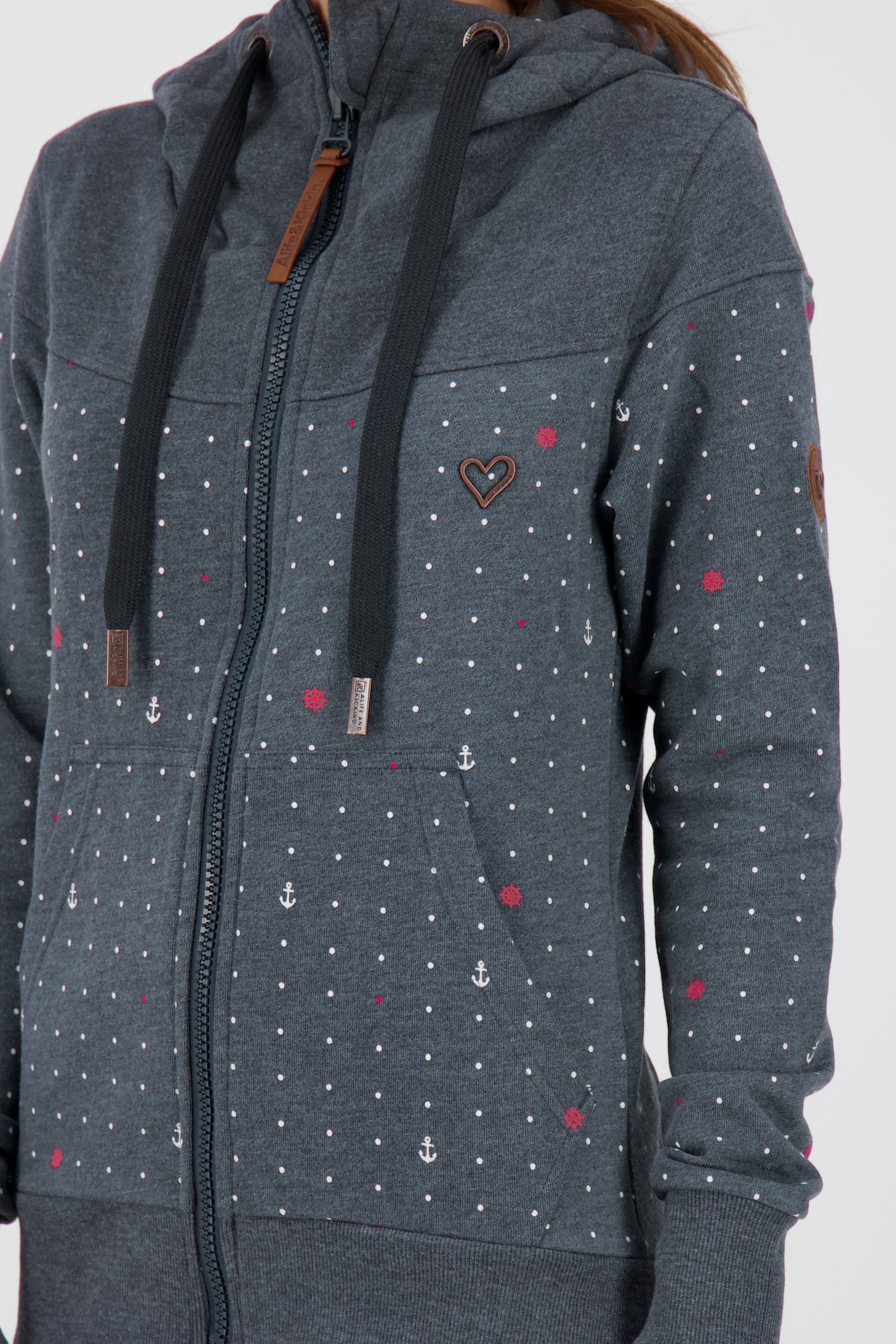 Alife & Kickin Kapuzensweatjacke »Damen PalinaAK B«