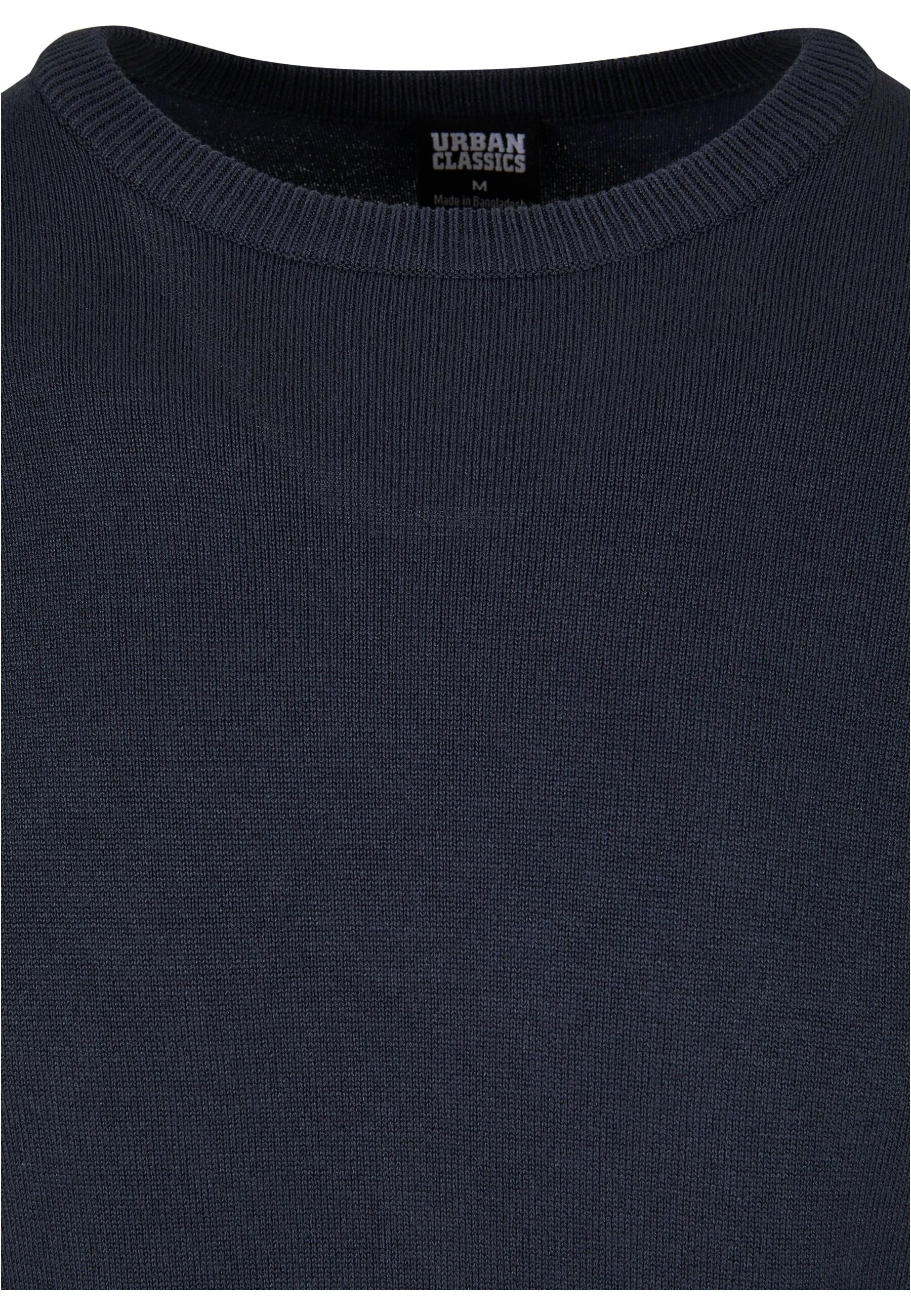 URBAN CLASSICS Rundhalspullover »Urban Classics Herren Knitted Crewneck Sweater«, (1 tlg.)