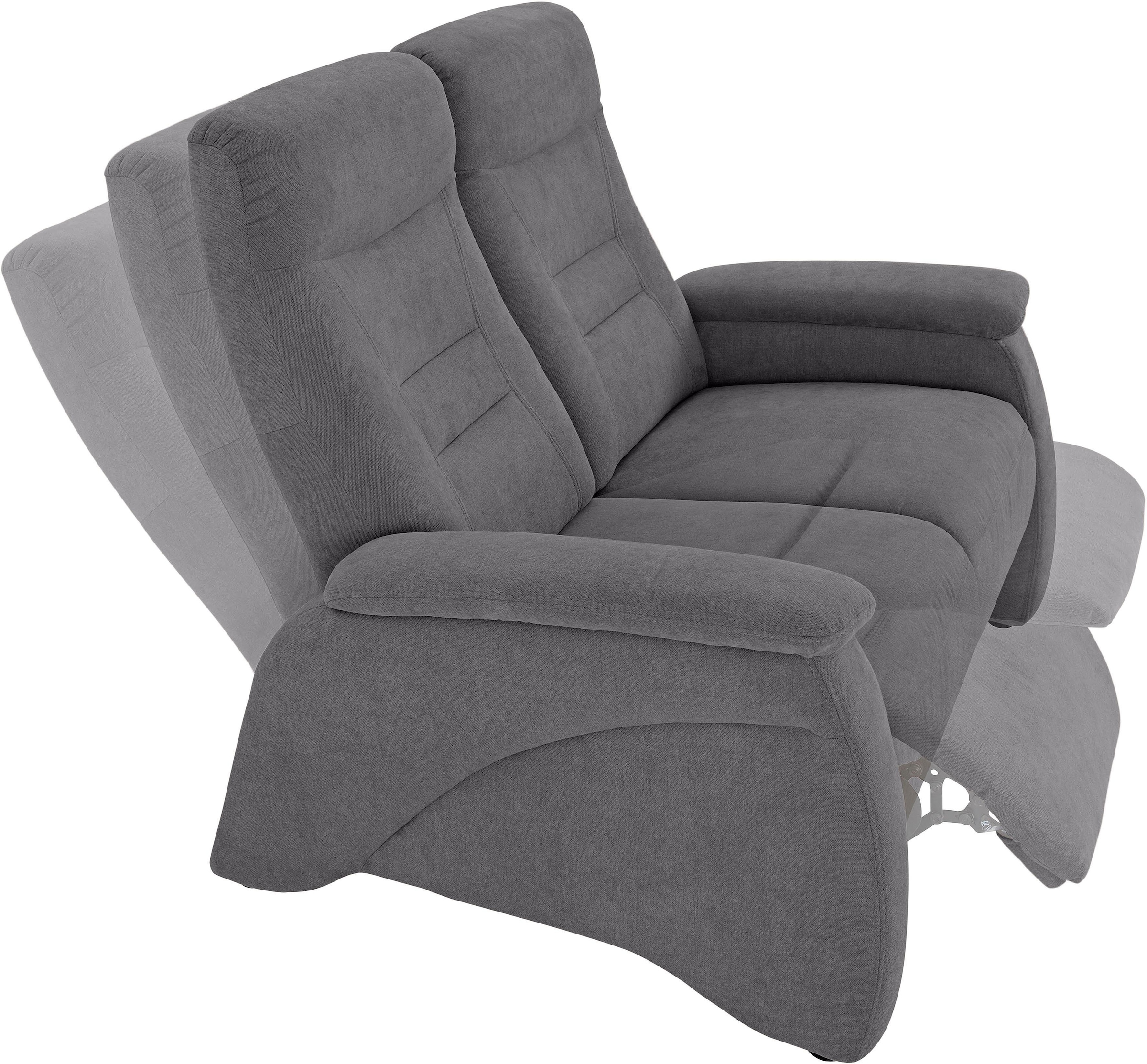 exxpo - sofa fashion 2-Sitzer »Ascoli, Kinosofa mit hohem Sitzkomfort, bequeme Armlehnen«, hoher Rücken, inkl. Relaxfunktion