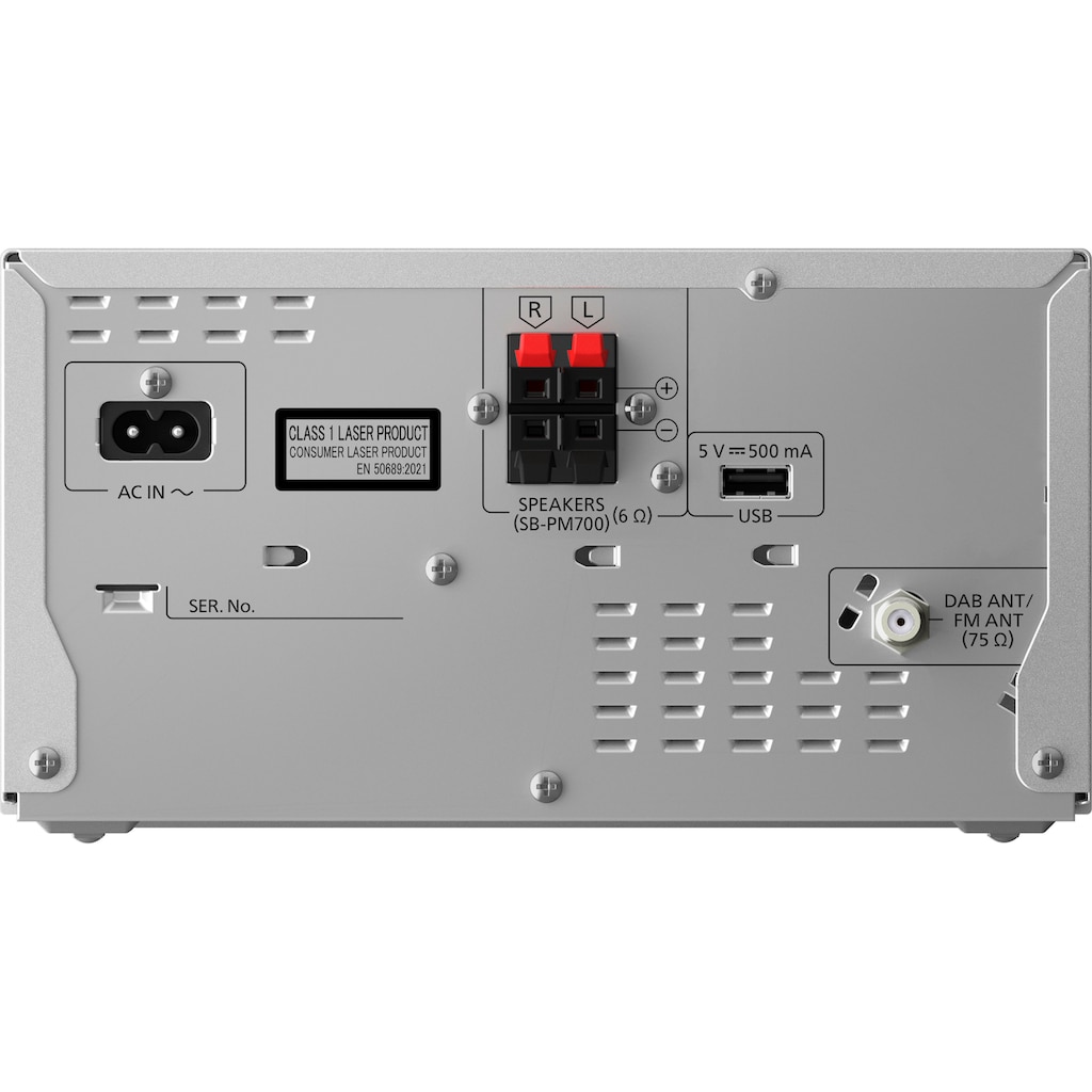Panasonic Radio »SC-PM704«, (Bluetooth UKW mit RDS-Digitalradio (DAB+) 80 W)