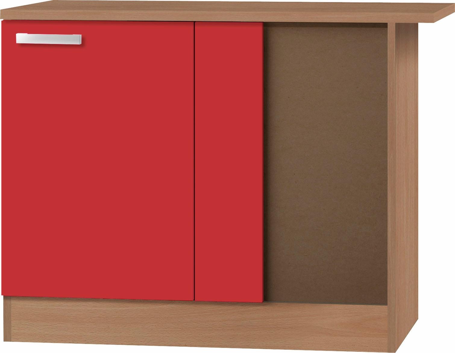 OPTIFIT Eckunterschrank "Odense", 100 cm breit, mit 110 cm breiter Arbeitsplatte