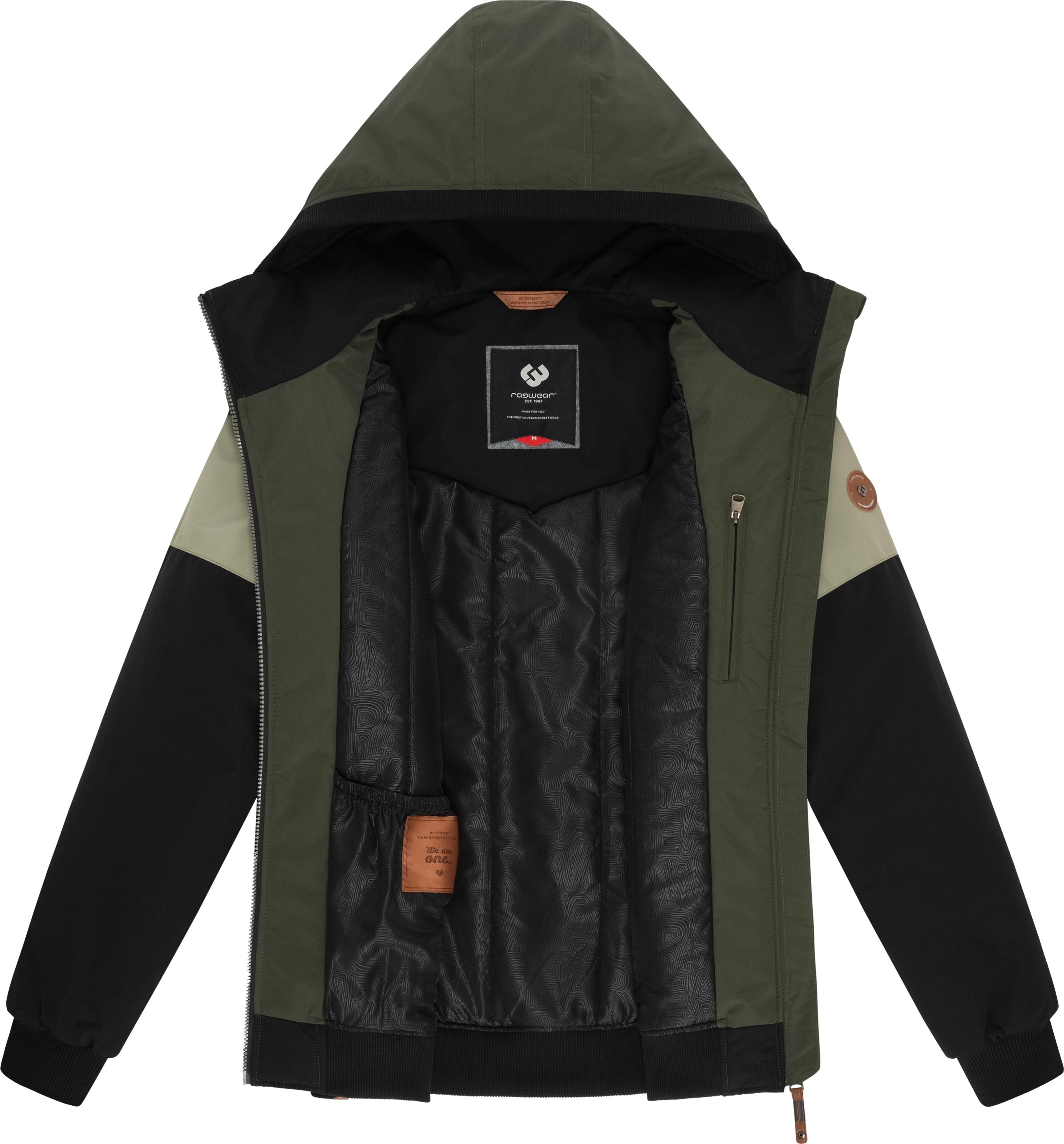 Ragwear Outdoorjacke »Jayce YOUMODO«, mit Kapuze, Sportliche Herren Winterjacke mit Kapuze
