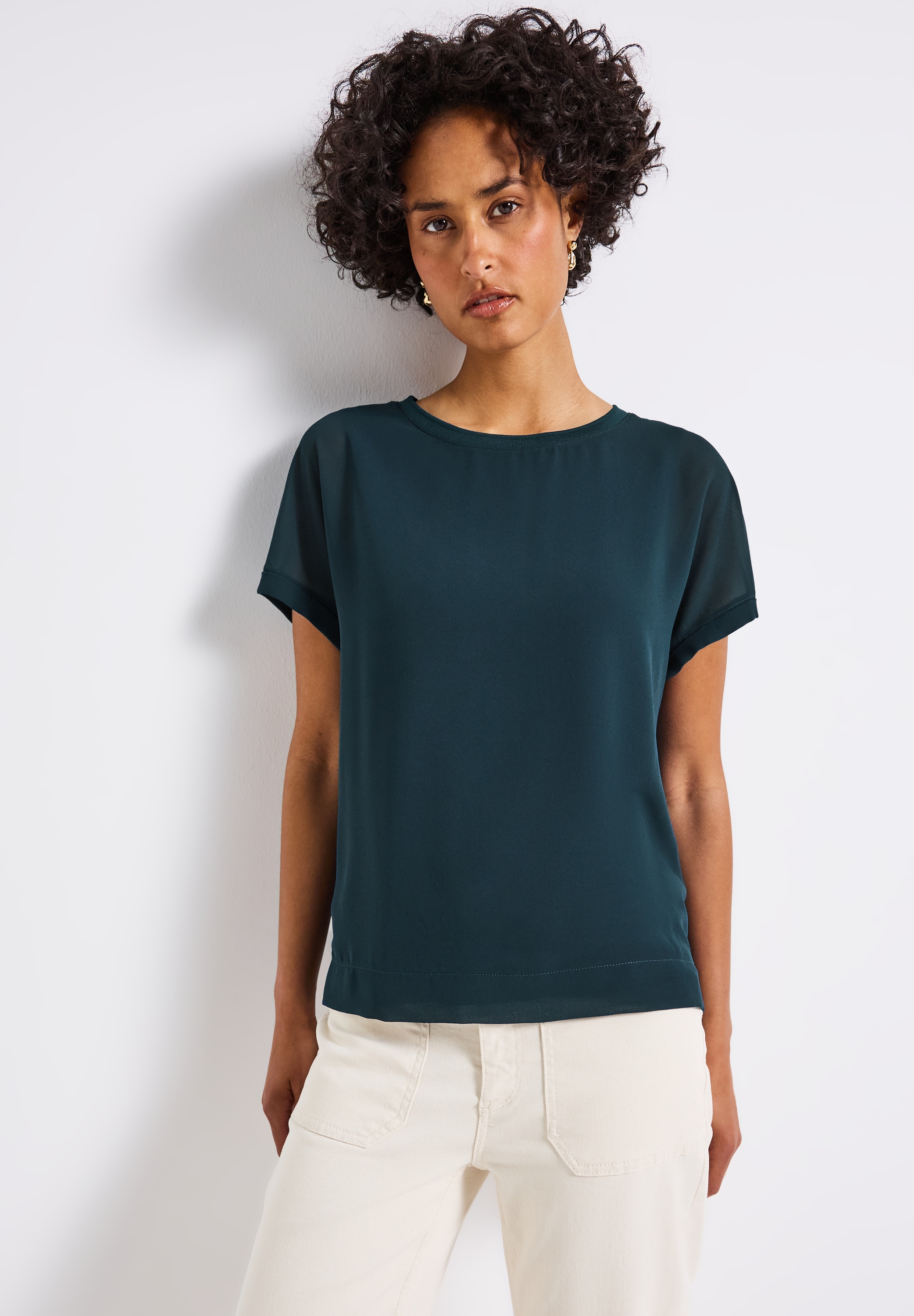 STREET ONE T-Shirt, aus softer Viskose günstig online kaufen