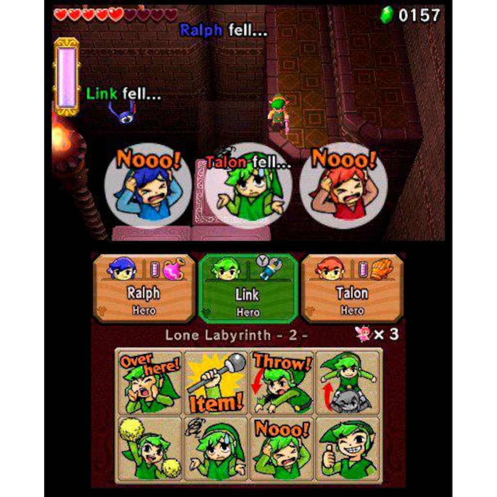 Nintendo Spielesoftware »The Legend of Zelda: Tri Force Heroes«, Nintendo 3DS, Software Pyramide