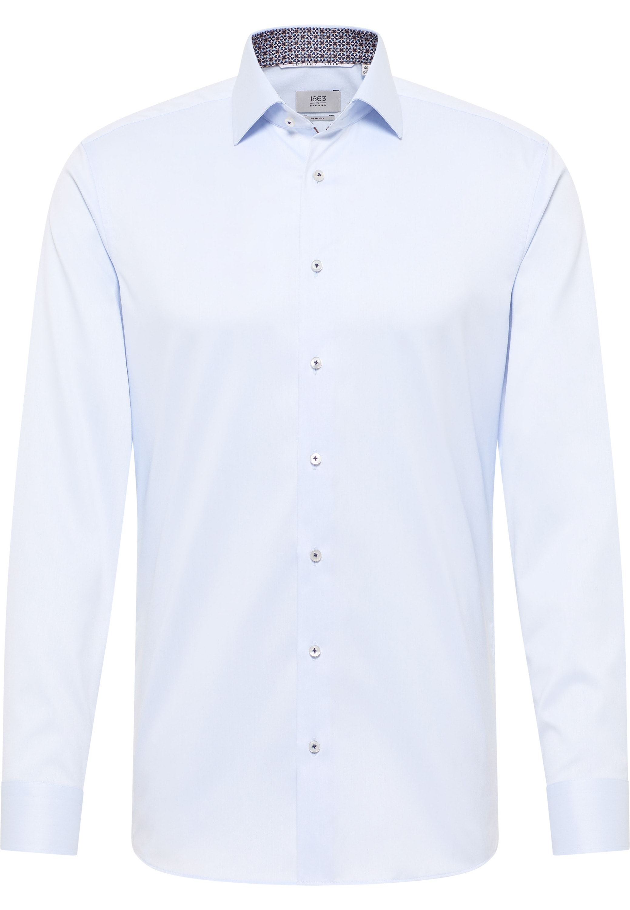 Eterna Langarmhemd »SLIM FIT«, NON IRON (bügelfrei)