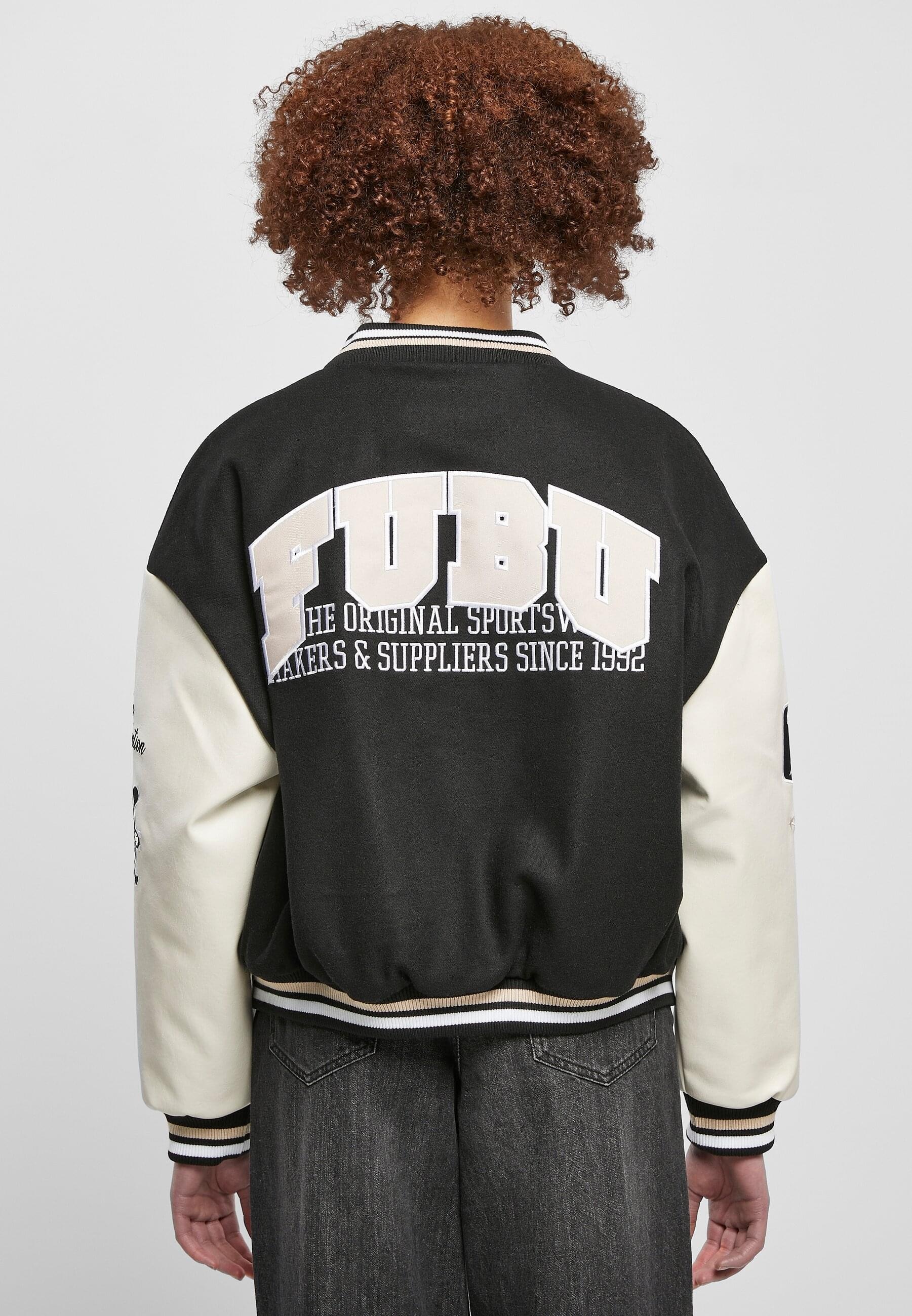 Fubu Anorak »Fubu Damen FW231-017-1 FUBU College Varsity Jacket«, (1 St.), ohne Kapuze