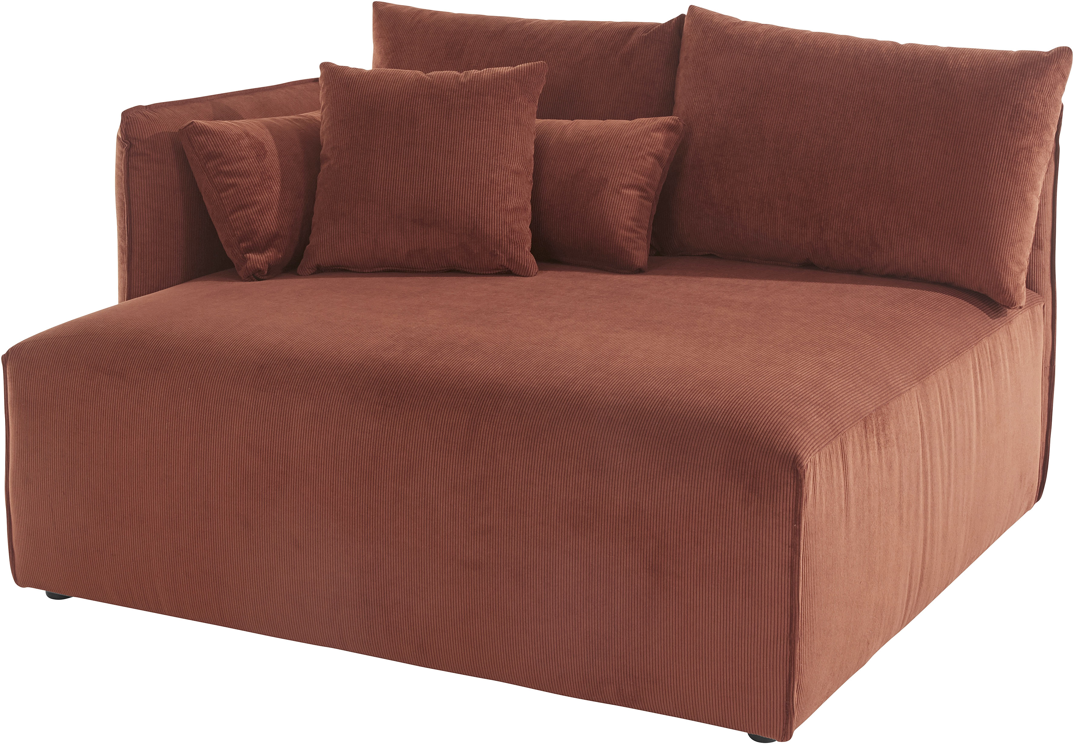 OTTO home Ottomane "Nöre" kurzes Lounge-Modul - zum Zusammenstellen, Breite 138 cm, Tiefe 128 cm