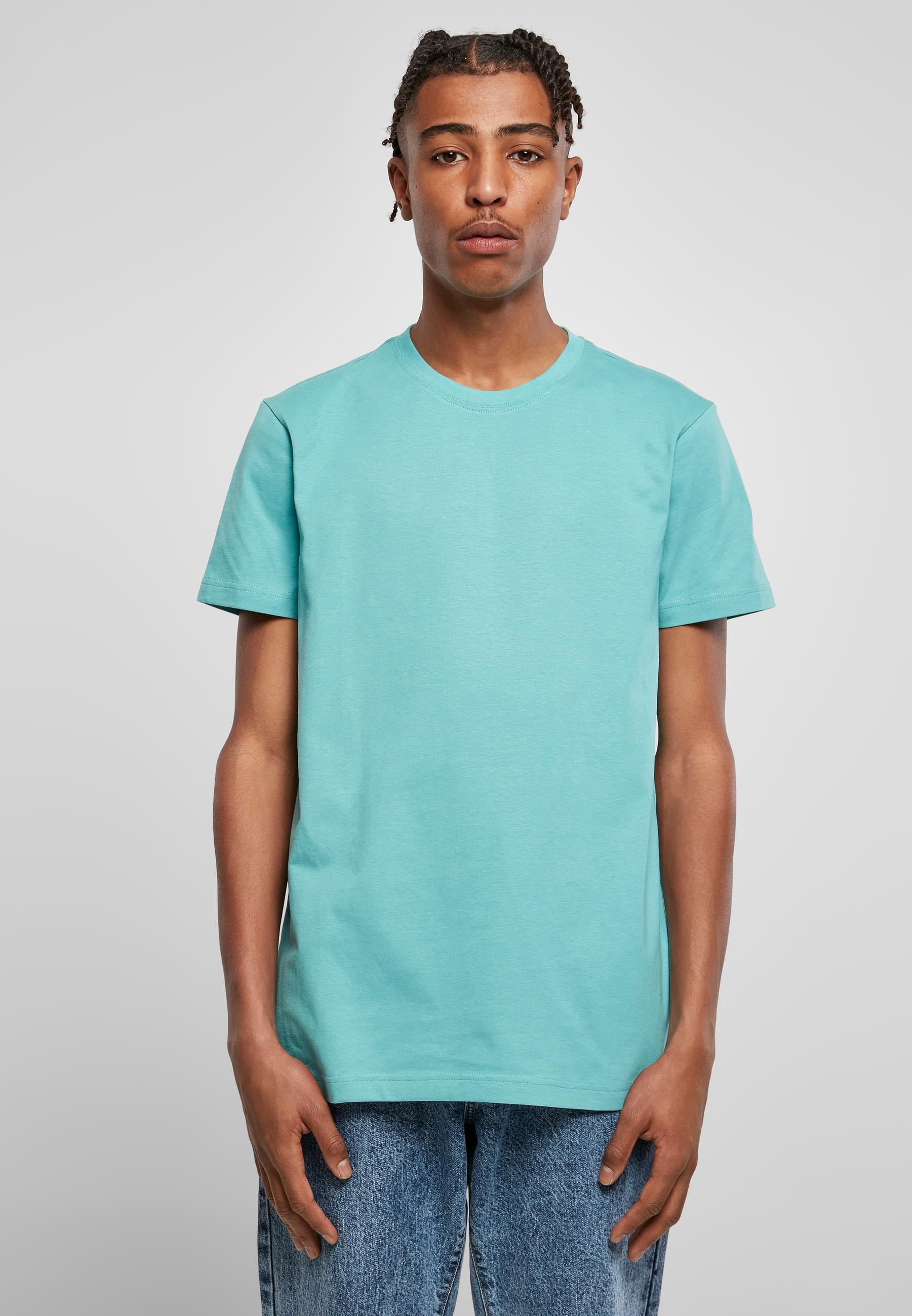 URBAN CLASSICS T-Shirt »Urban Classics Herren Basic Tee«, (1 tlg.)